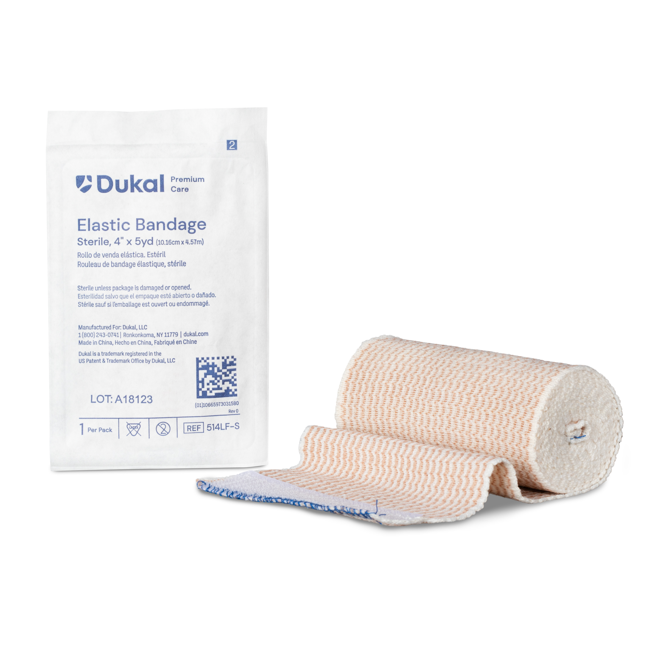 Premium Care Sterile Elastic Bandage with Self-Closure, 4