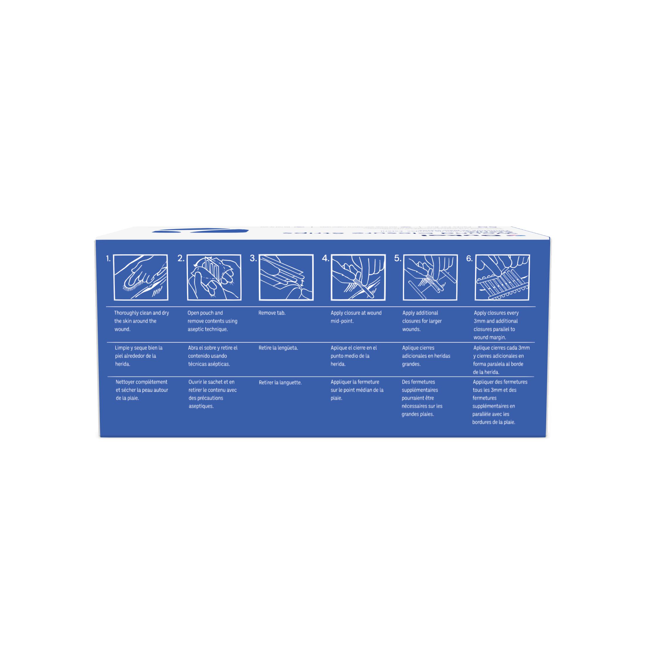 Sterile Wound Closure Strips, 1/4