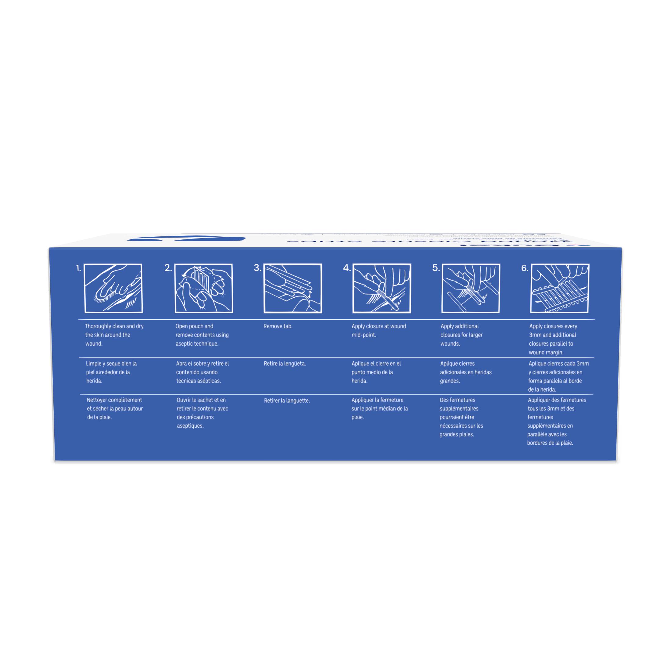 Sterile Wound Closure Strips, 1/4