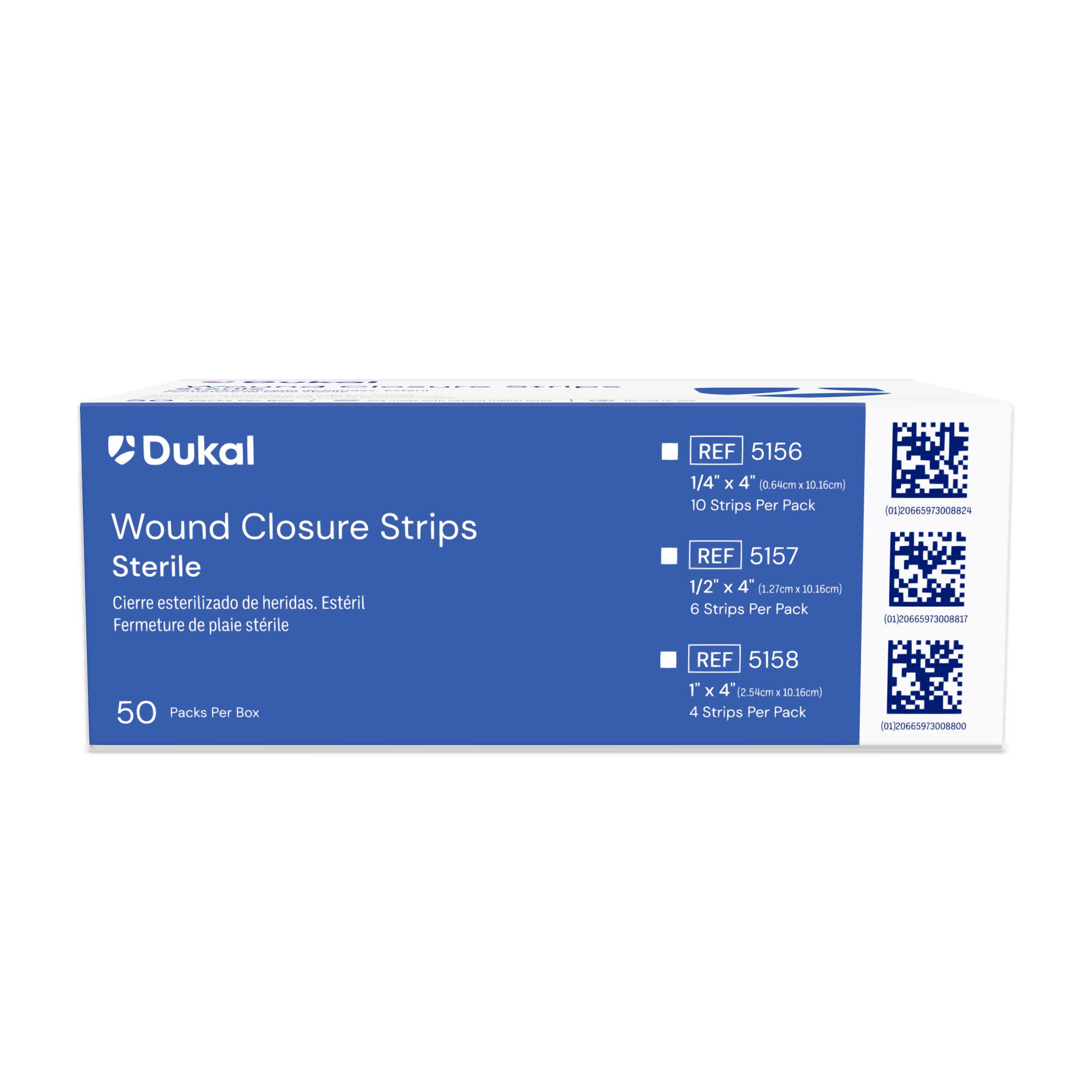 Sterile Wound Closure Strips, 1/2