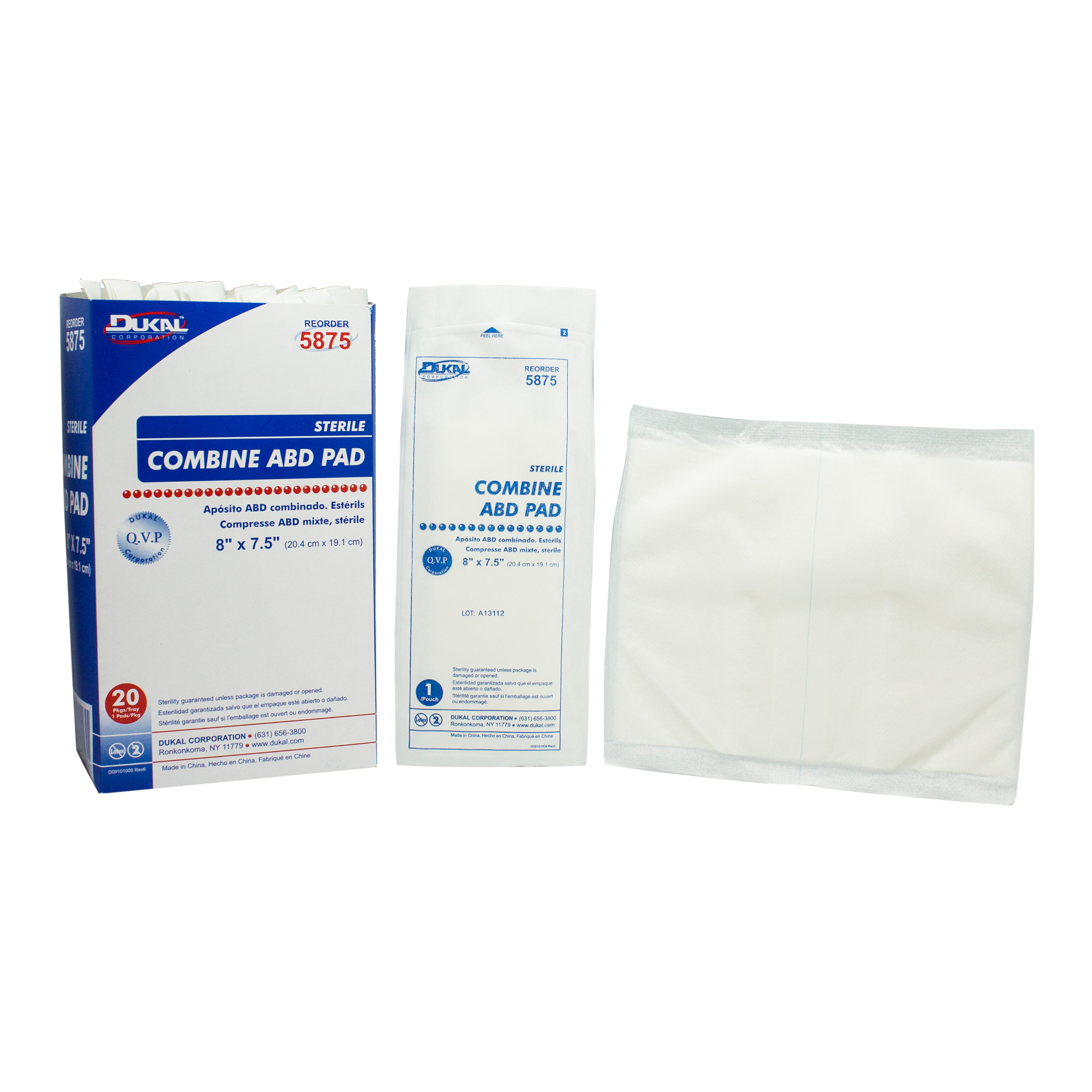 Sterile ABD Pad 8" X 7.5"