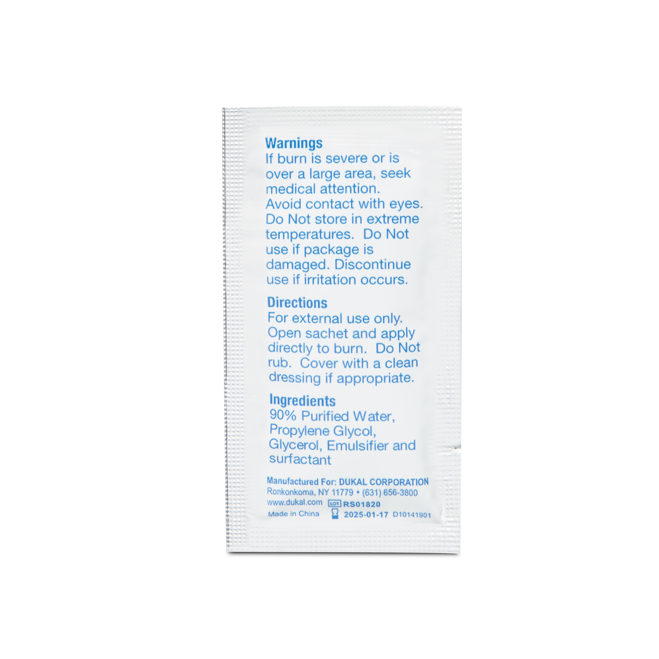 Sterile Burn Relief Gel, 3.5 g