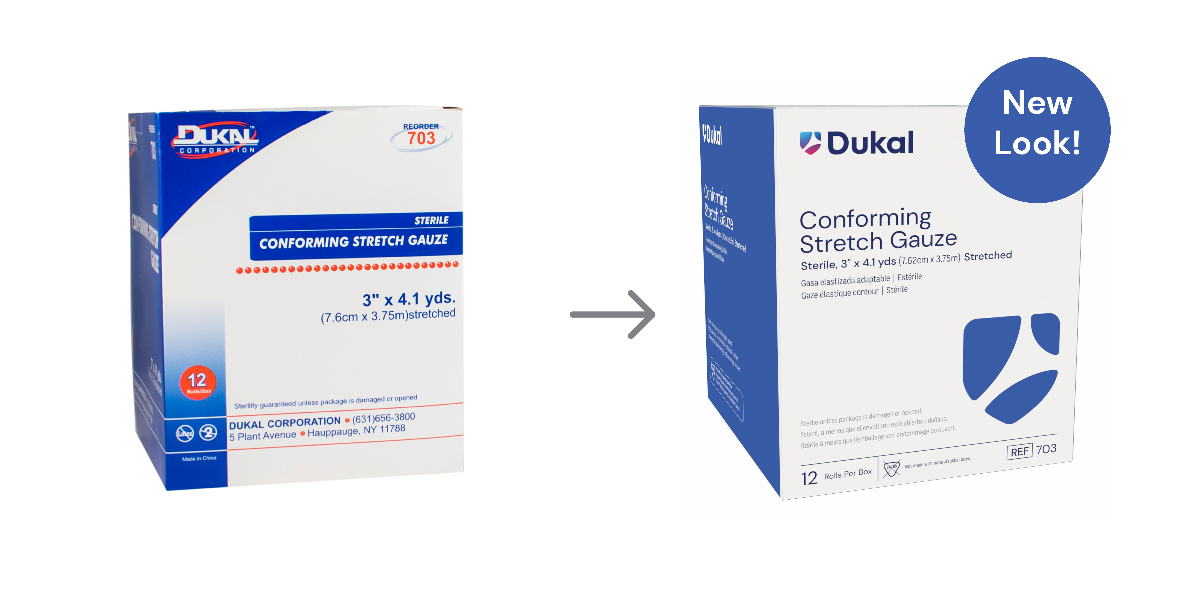 Sterile Conforming Stretch Gauze, 3