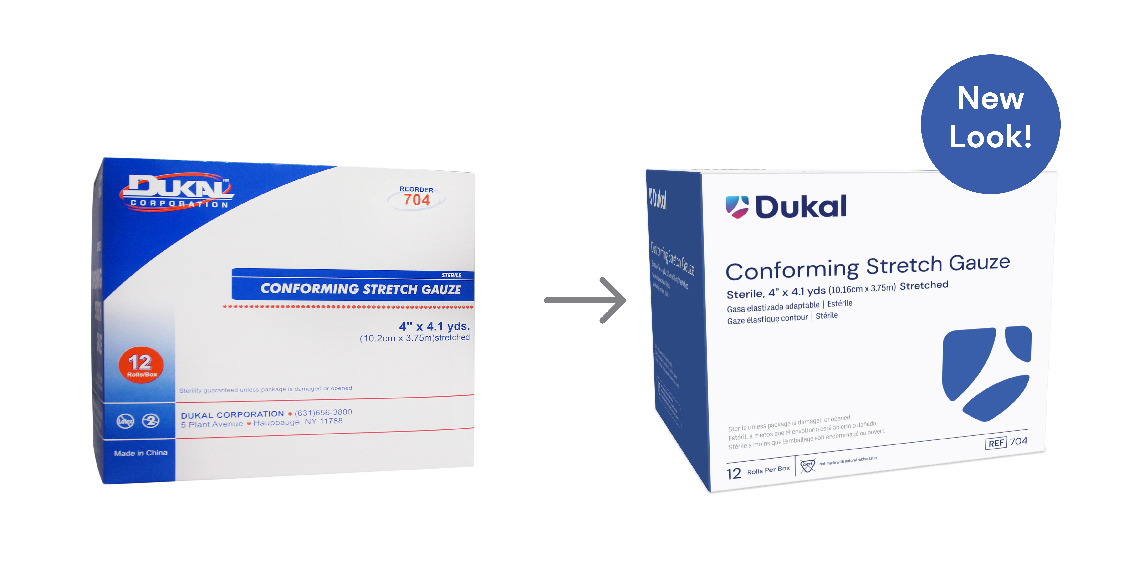 Sterile Conforming Stretch Gauze, 4