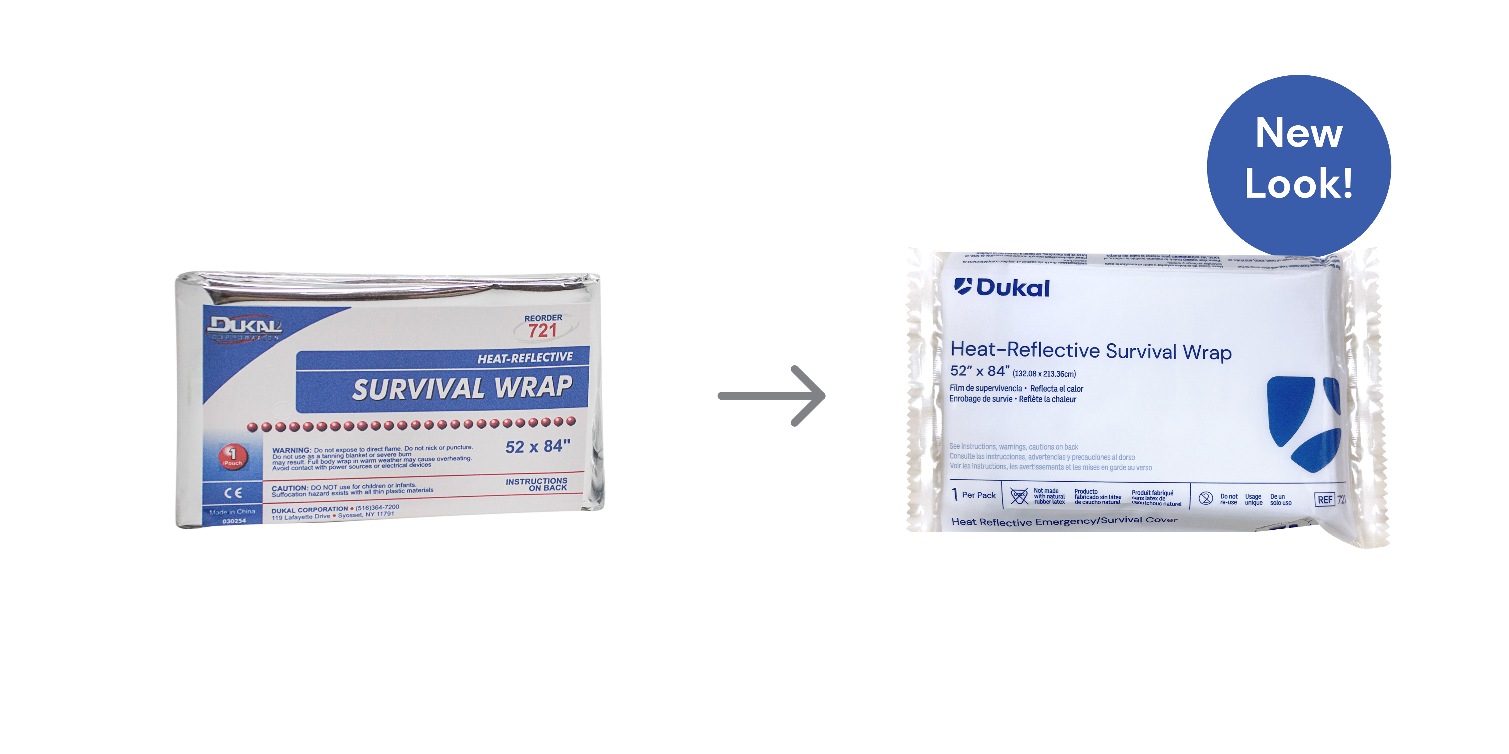 Heat-Reflective Survival Wrap, 52