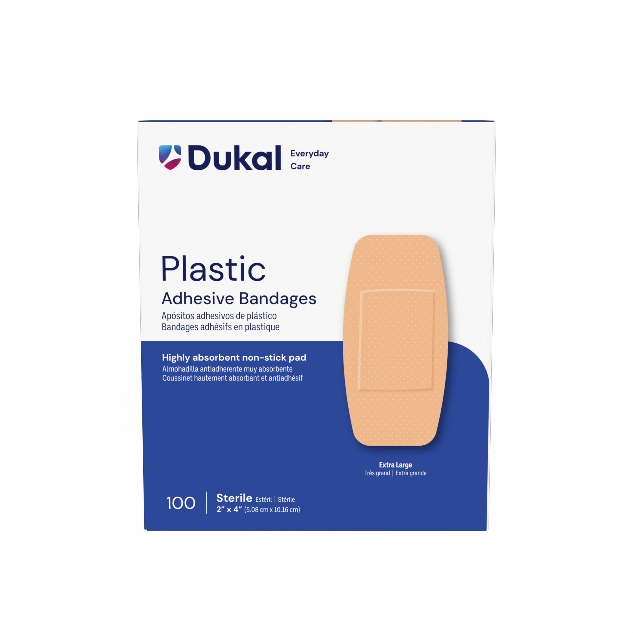 Sterile Plastic Patch Adhesive Bandages, 2