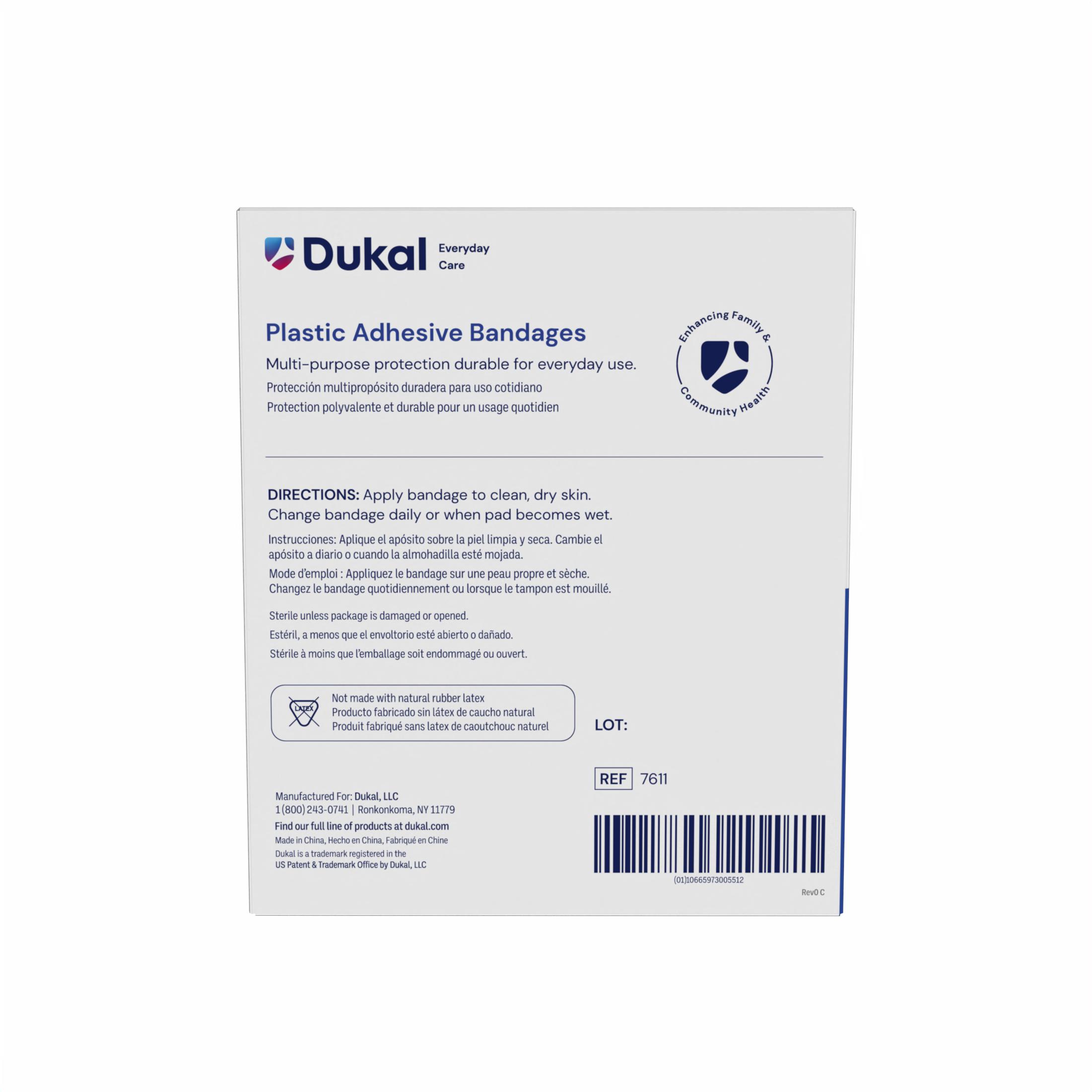 Sterile Plastic Patch Adhesive Bandages, 2