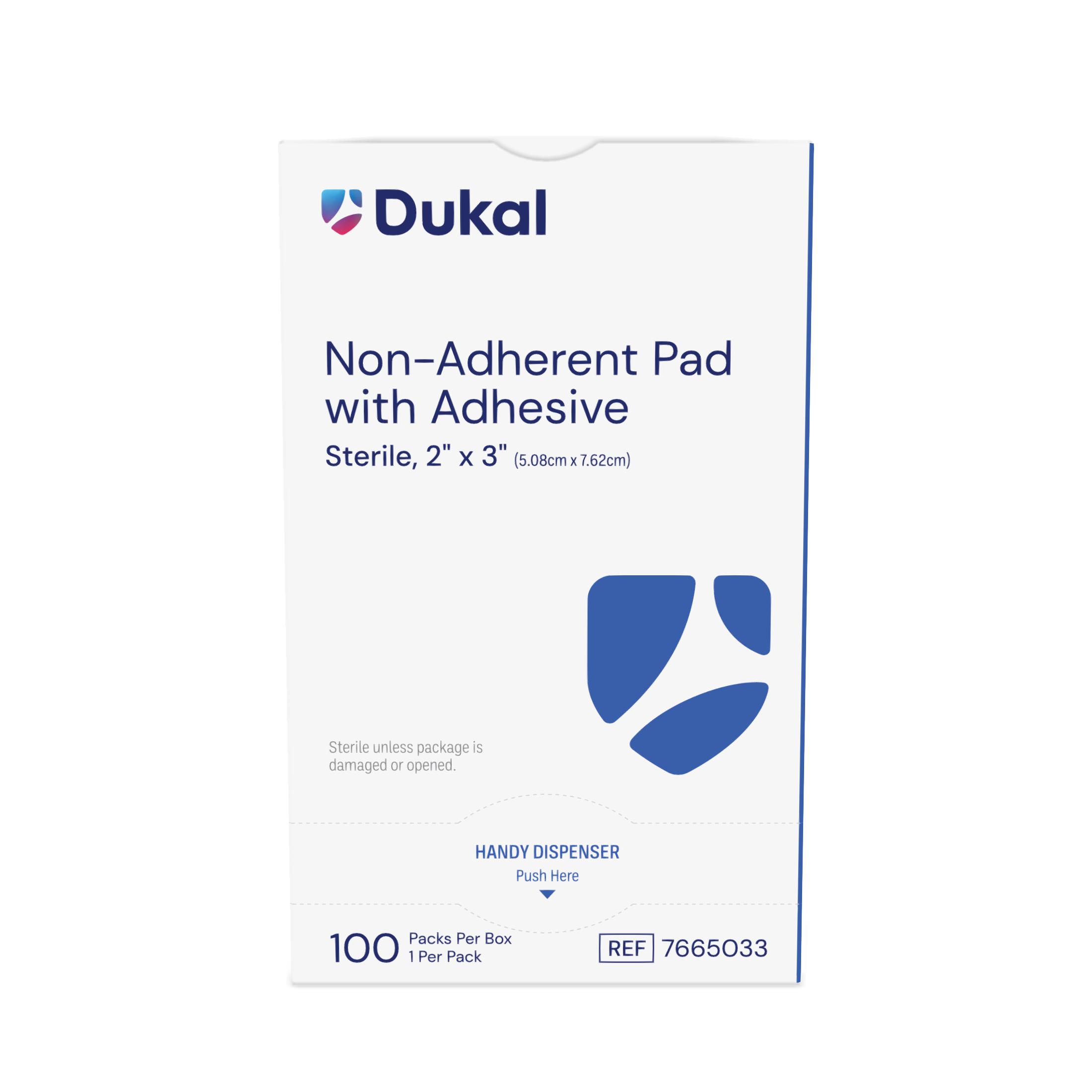 Sterile Non-Adherent Pads with Adhesive, 2