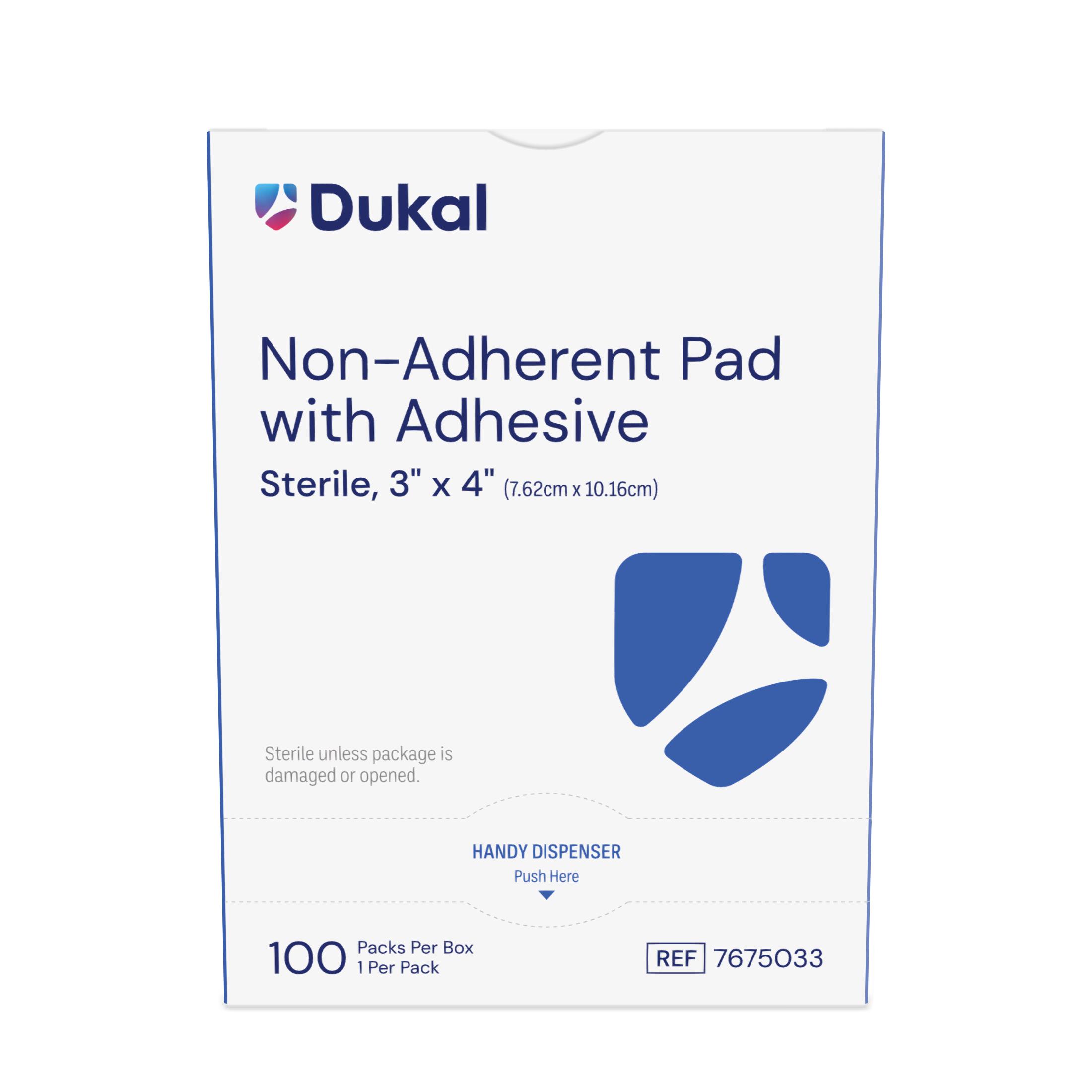 Sterile Non-Adherent Pads with Adhesive, 3