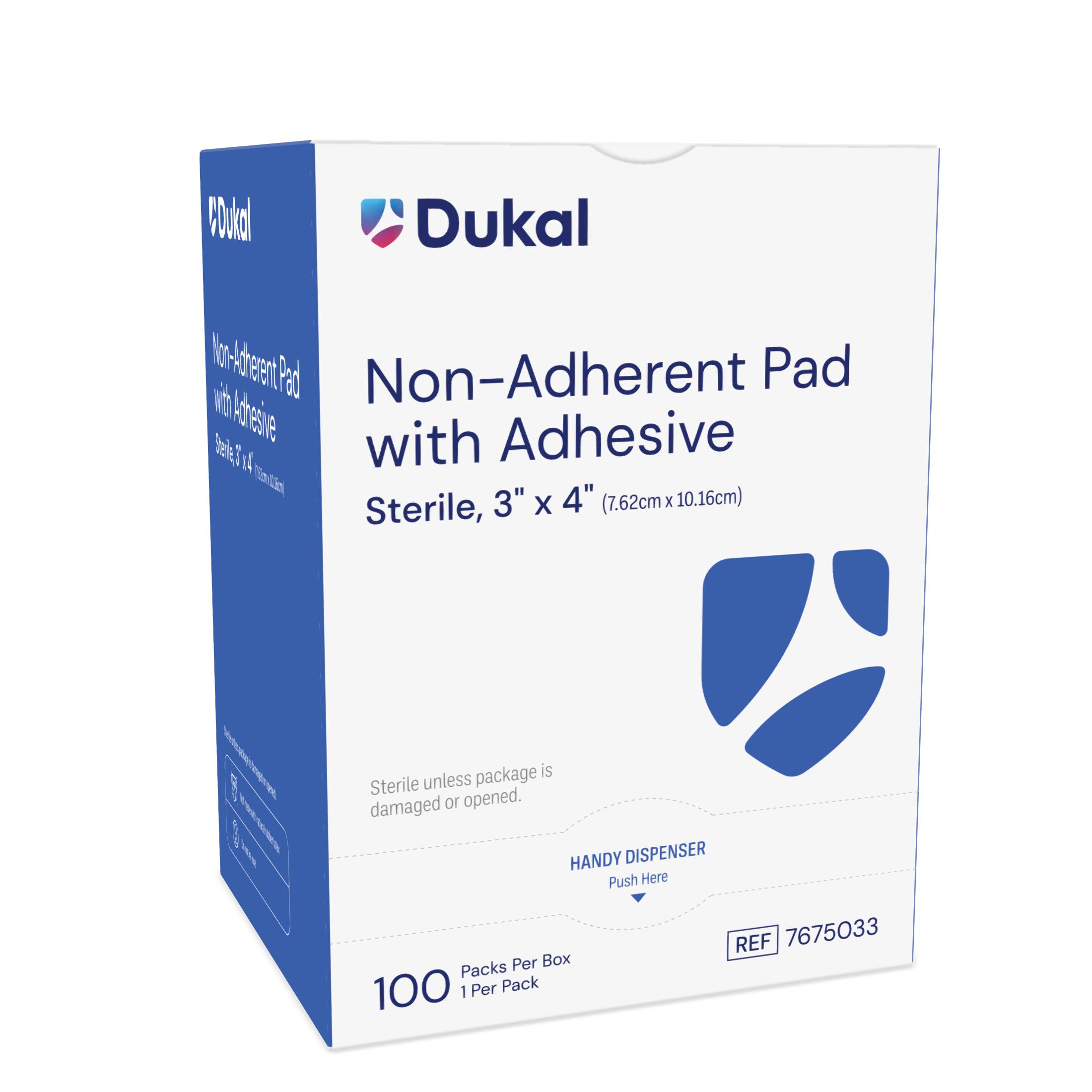 Sterile Non-Adherent Pads with Adhesive, 3