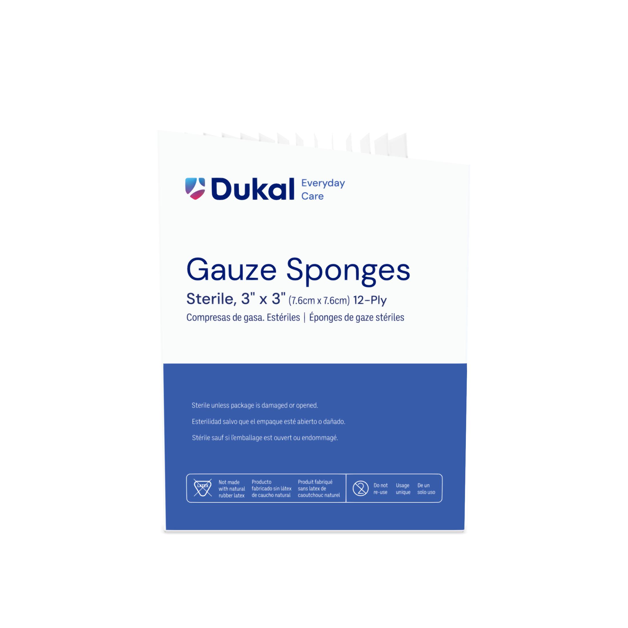 Everyday Care Gauze Sponges, 12-Ply, 3