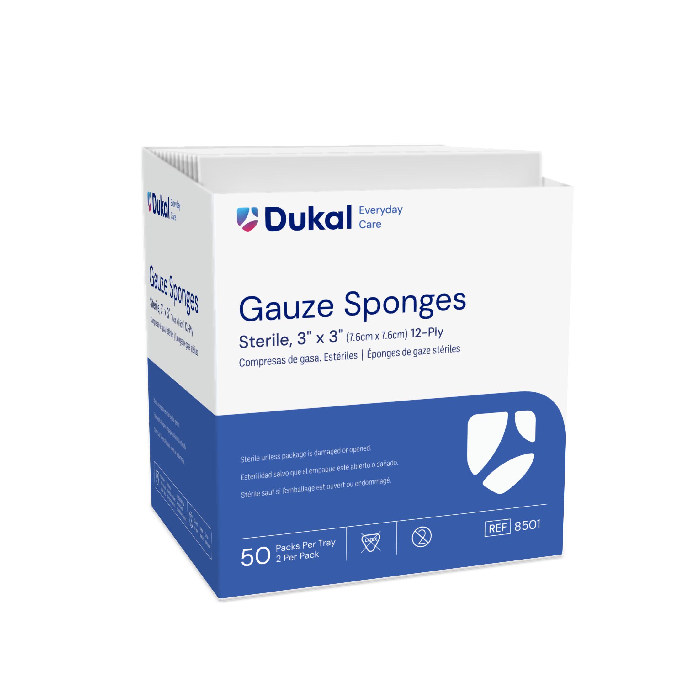Everyday Care Gauze Sponges, 12-Ply, 3