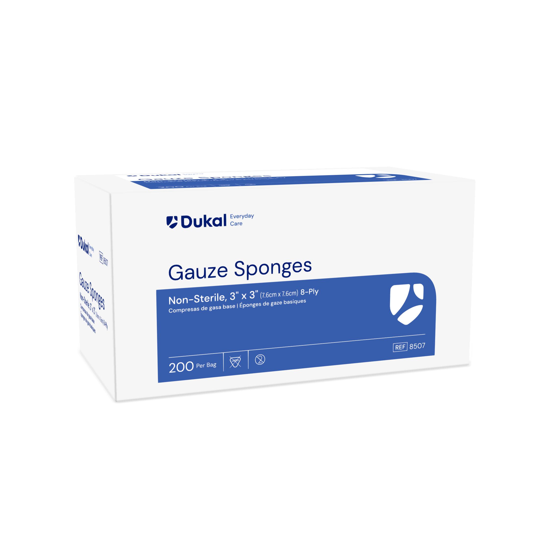 Everyday Care Gauze Sponges, 8-Ply, 3