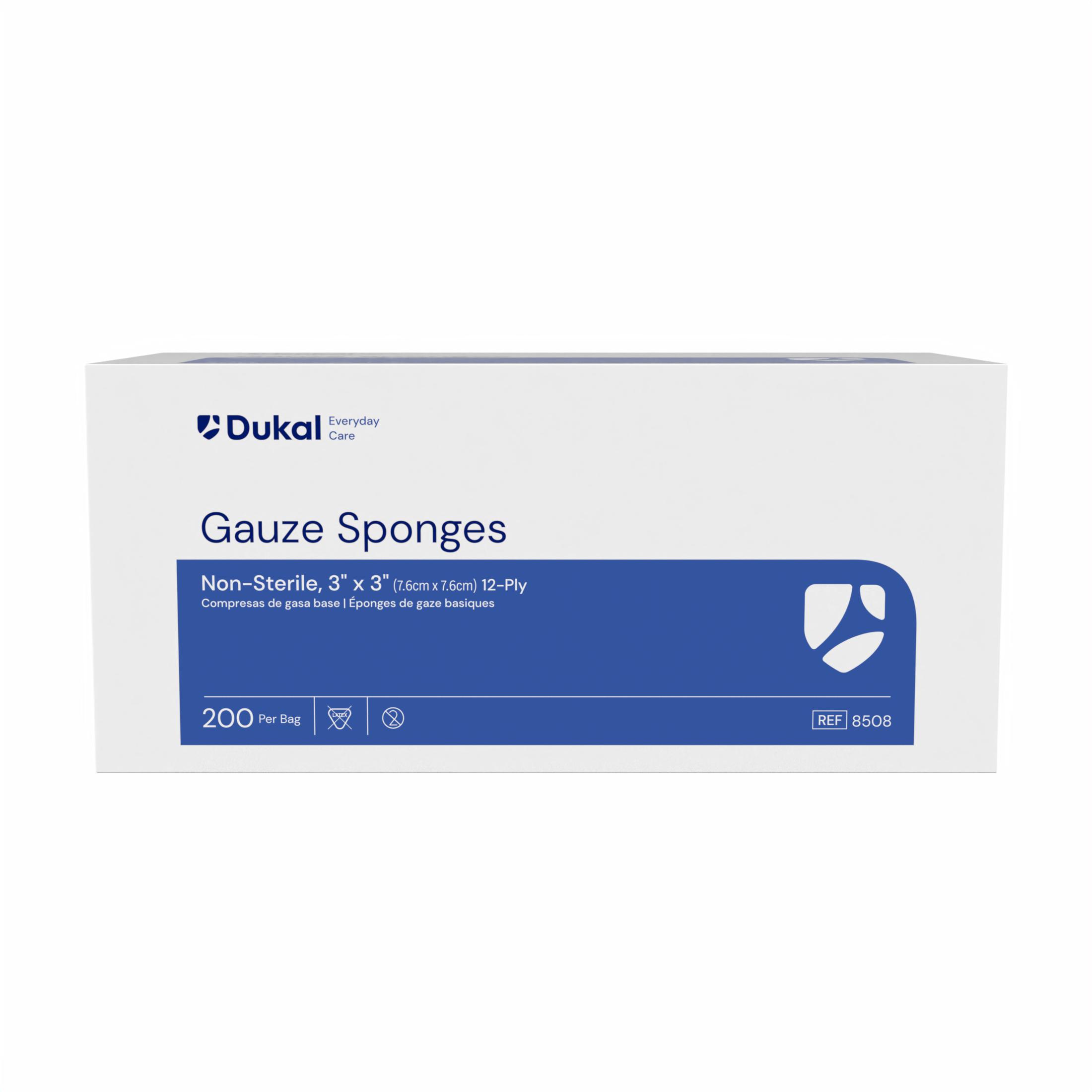 Everyday Care Gauze Sponges, 12-Ply, 3