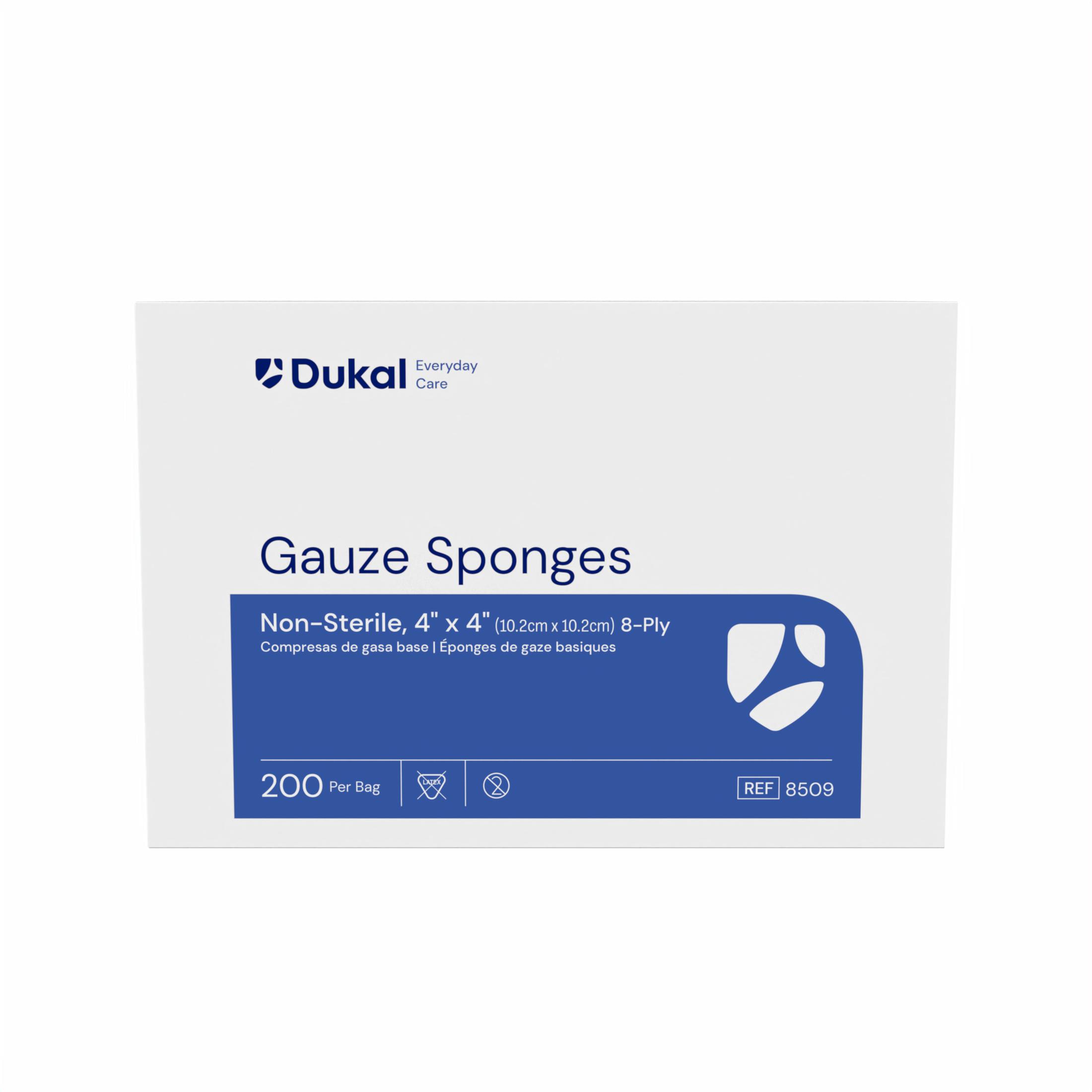 Everyday Care Gauze Sponges, 8-Ply, 4