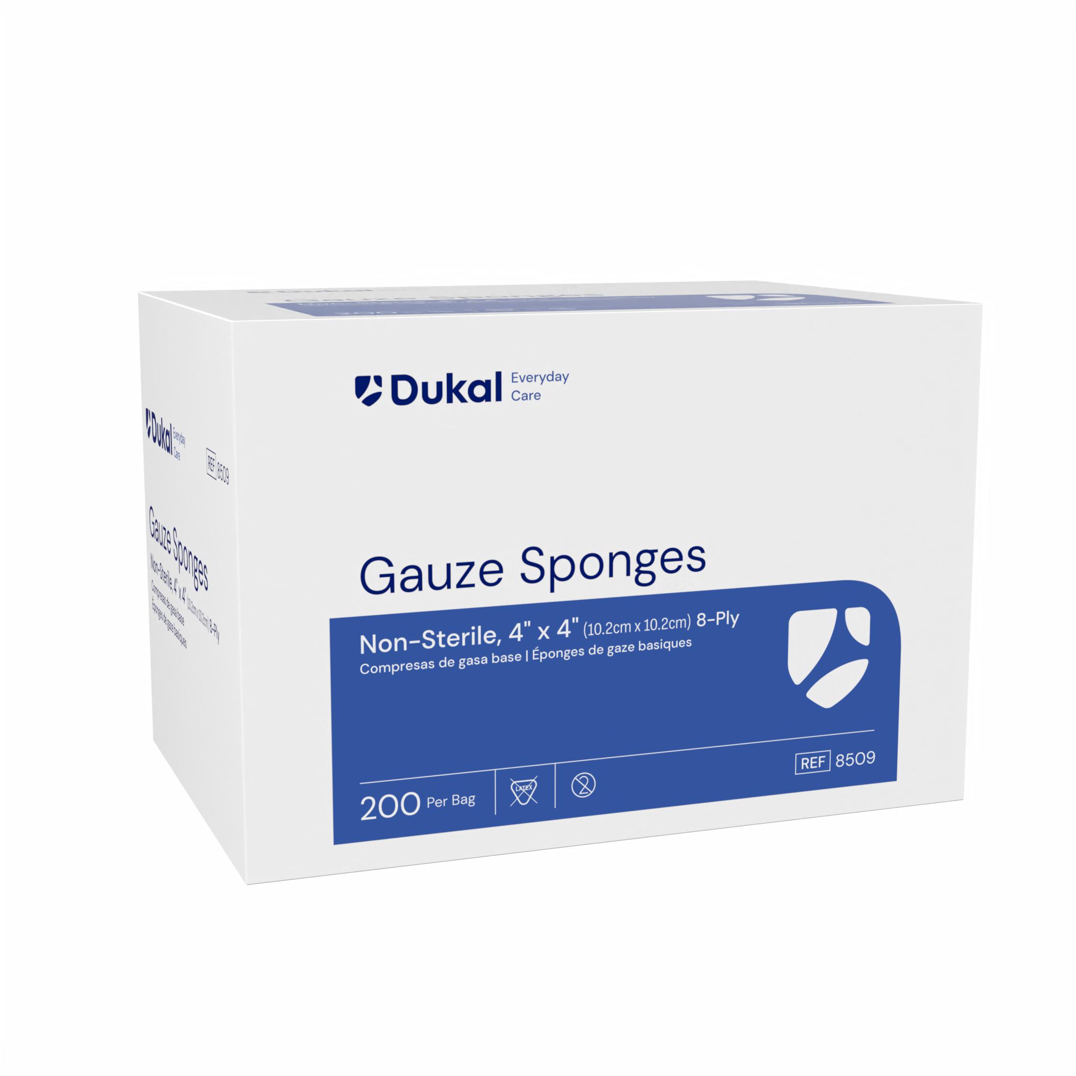 Everyday Care Gauze Sponges, 8-Ply, 4