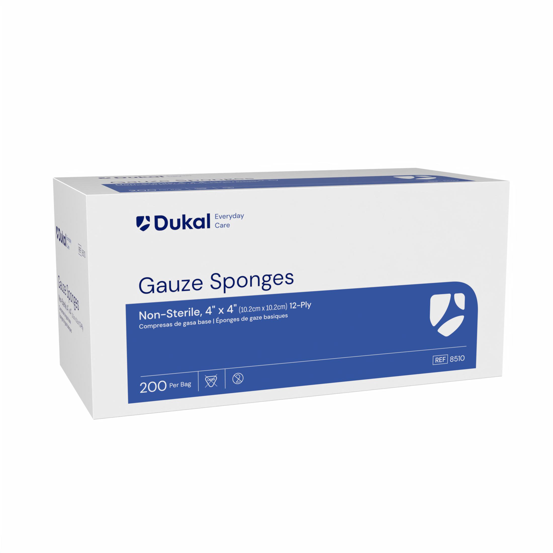 Everyday Care Gauze Sponges, 12-Ply, 4