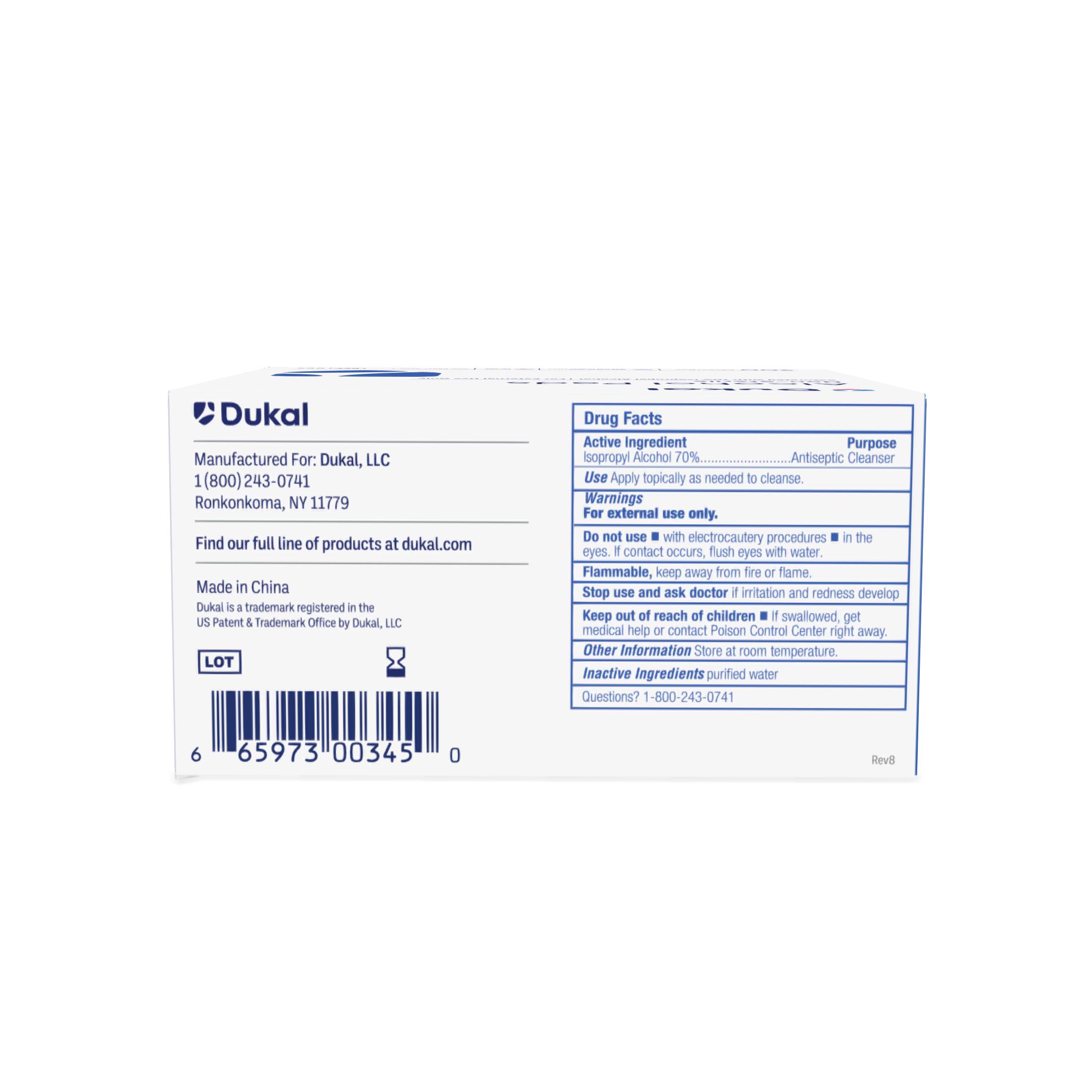 Alcohol Pads, 2-Ply, Medium