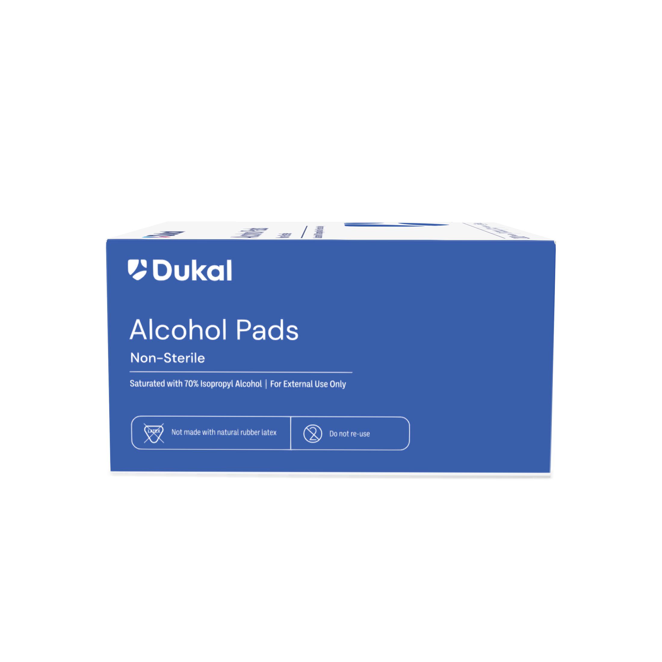 Alcohol Pads, 2-Ply, Medium