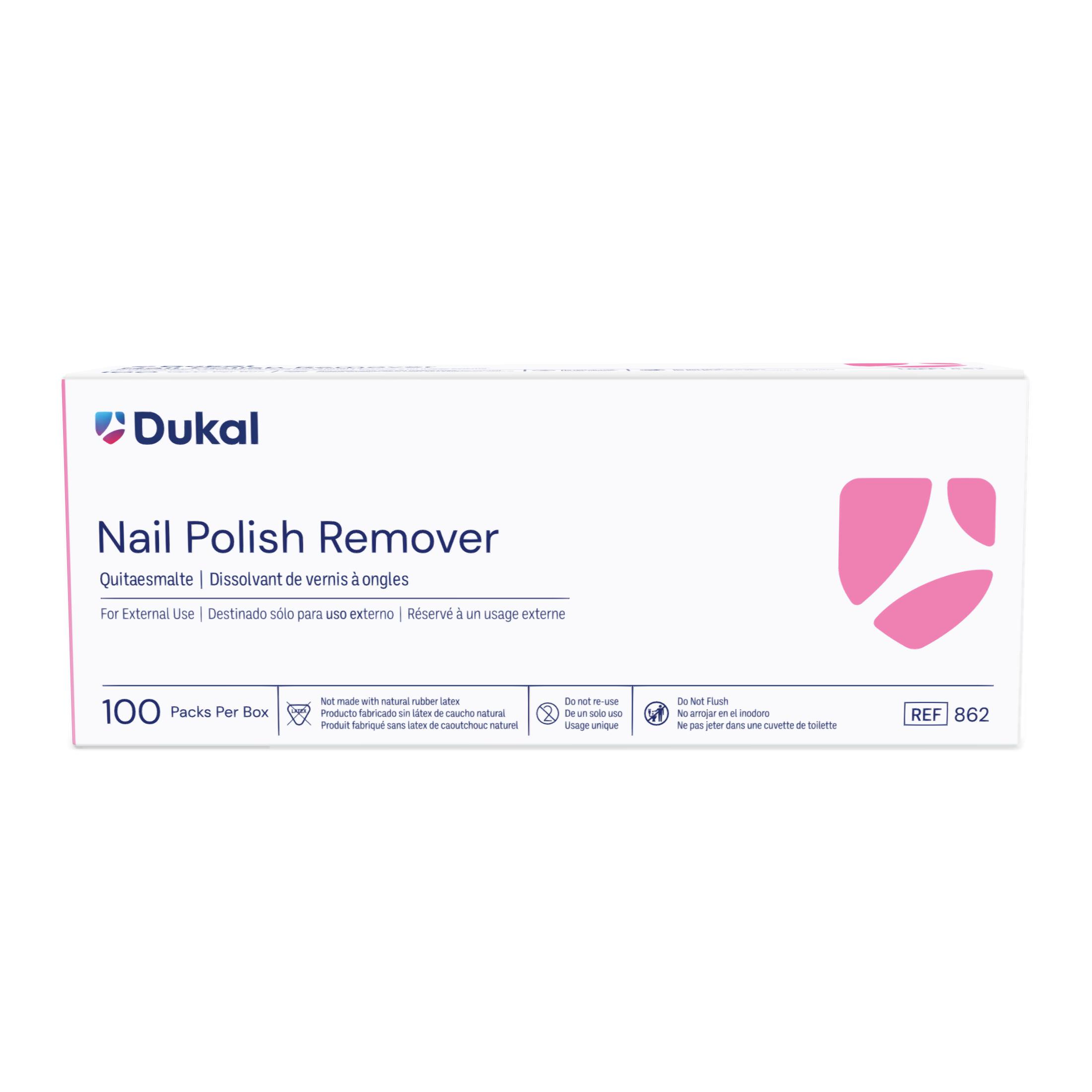 Nail Polish Remover Pads, 2-Ply