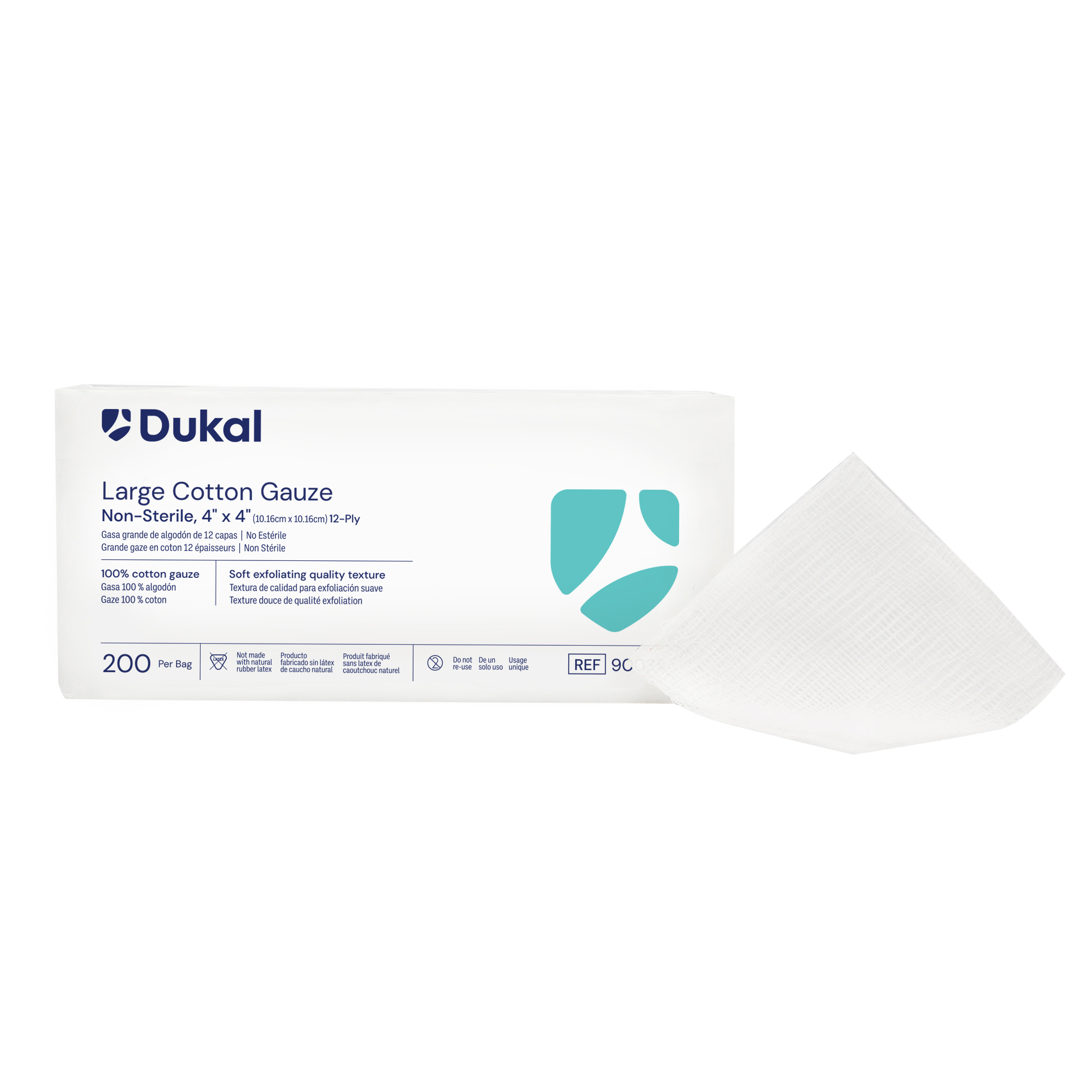 Cotton Gauze, 12-Ply, 4