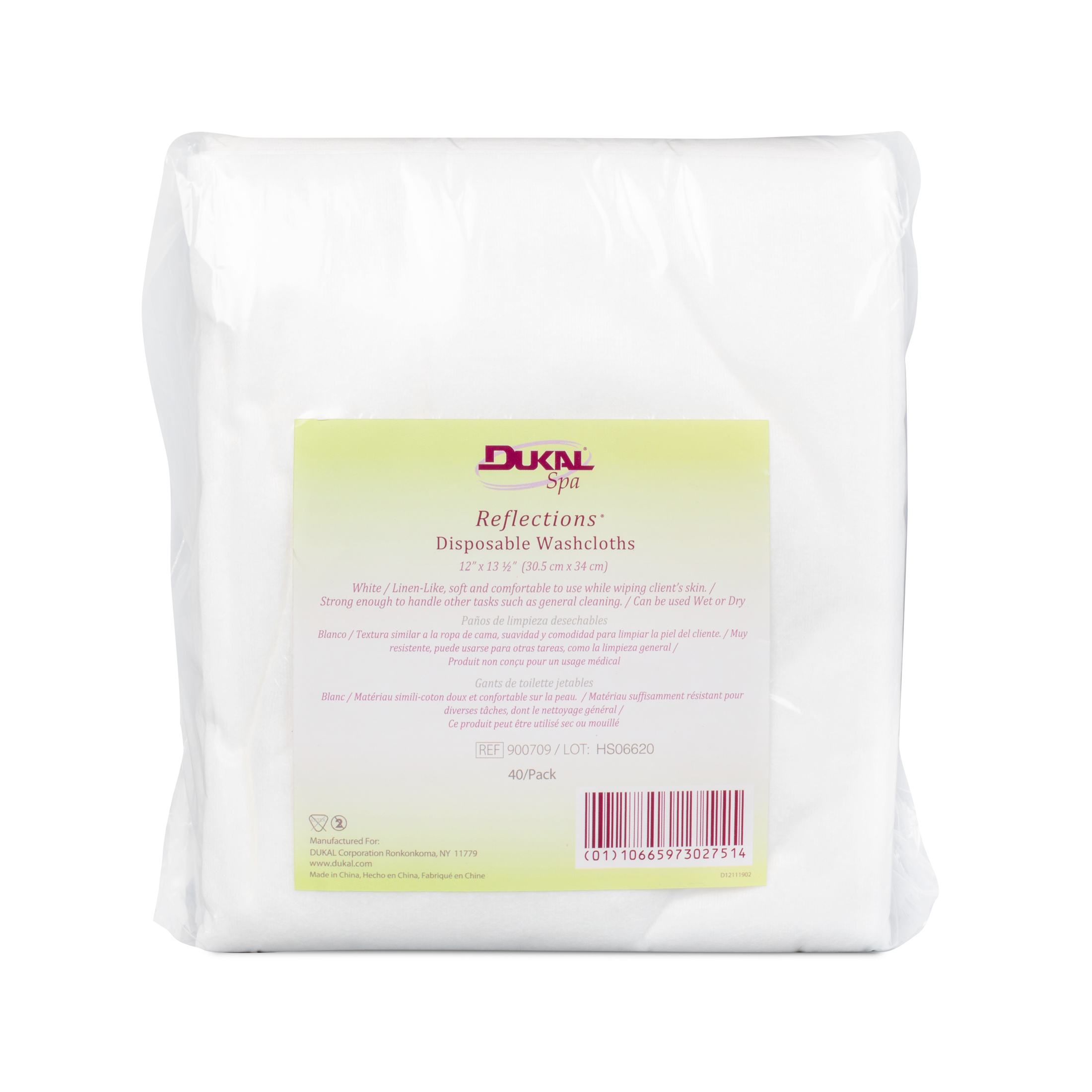 Disposable Washcloths, 12