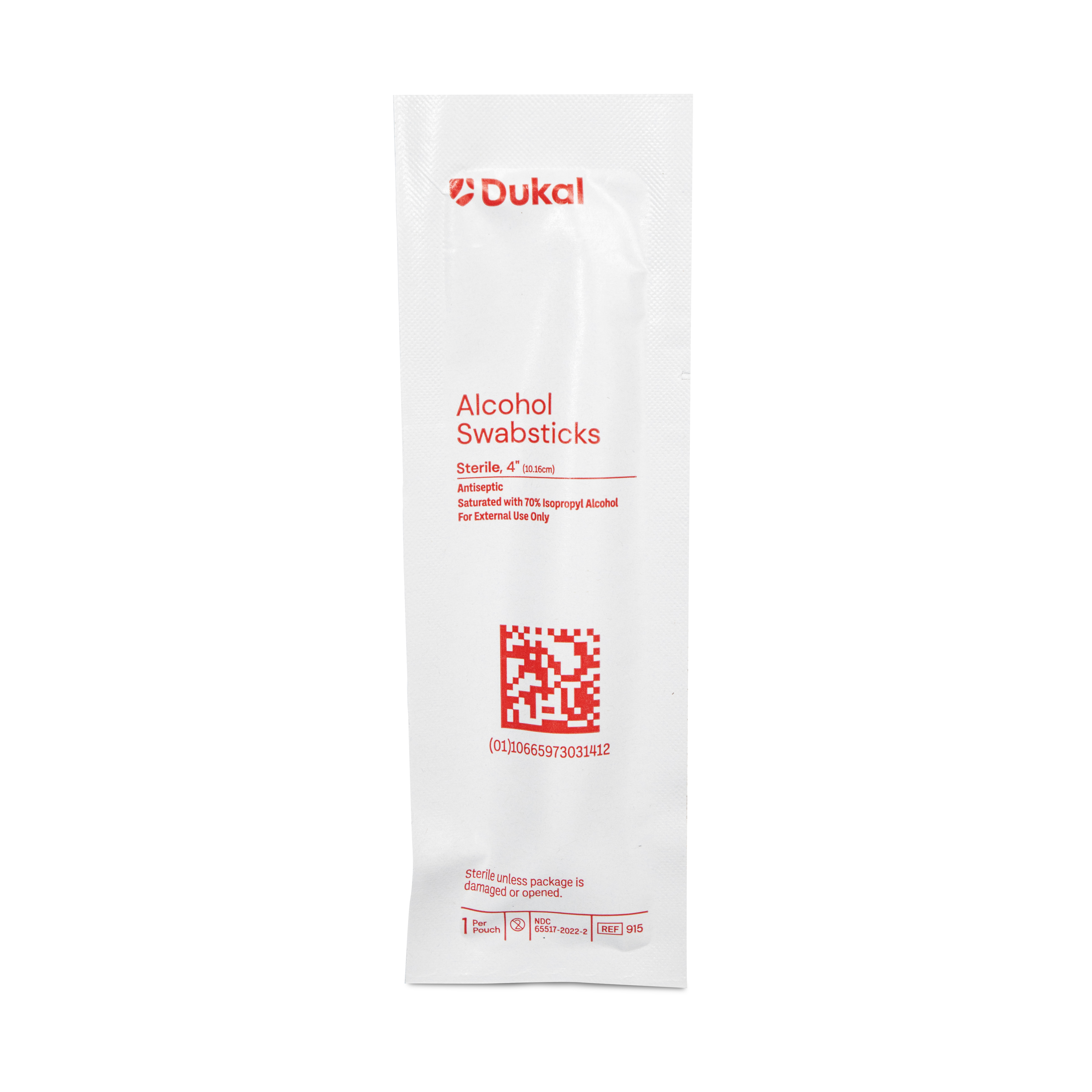 Sterile Alcohol Swabsticks, 4