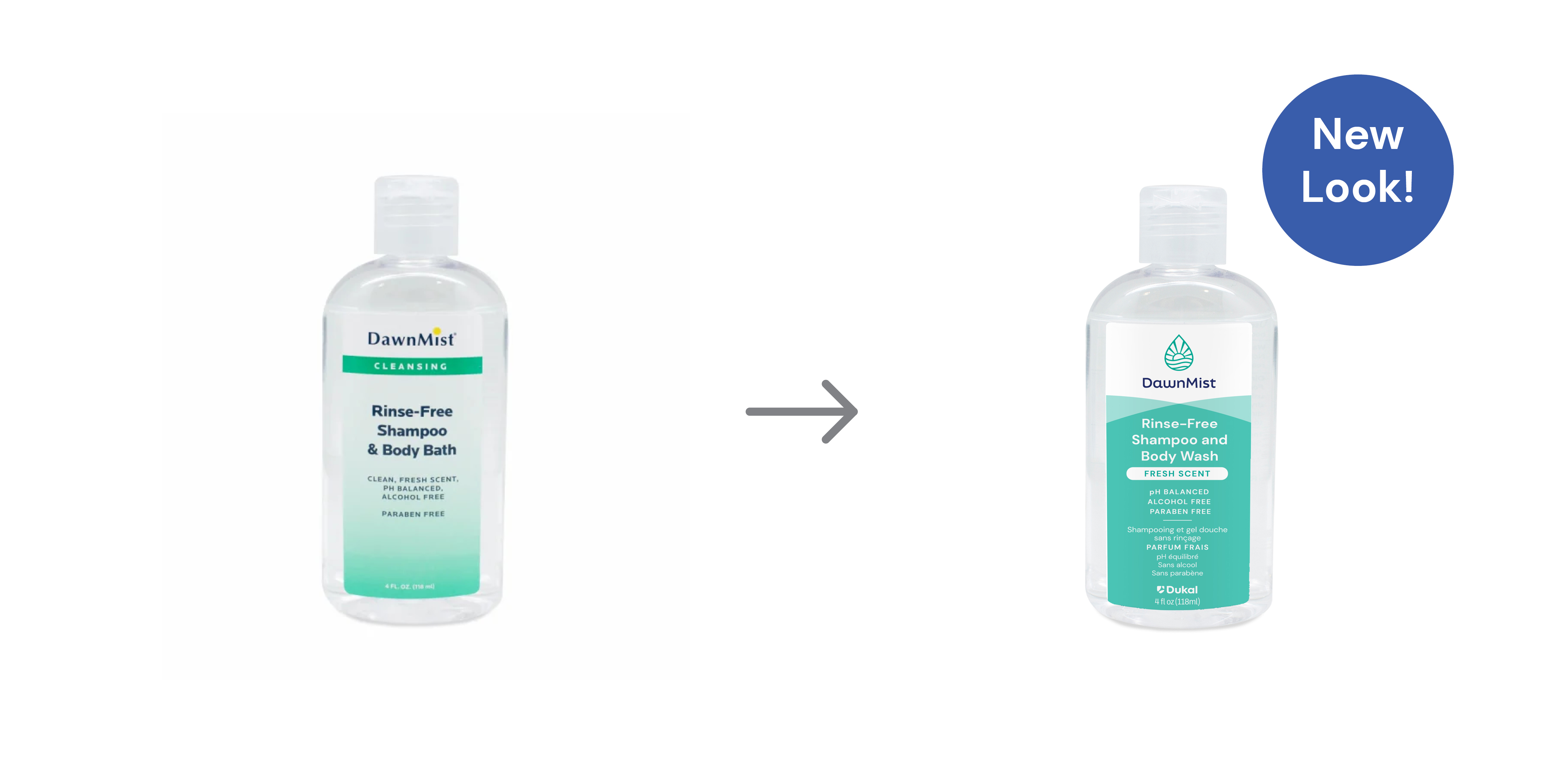 Rinse Free Shampoo and Body Bath, 4 fl oz