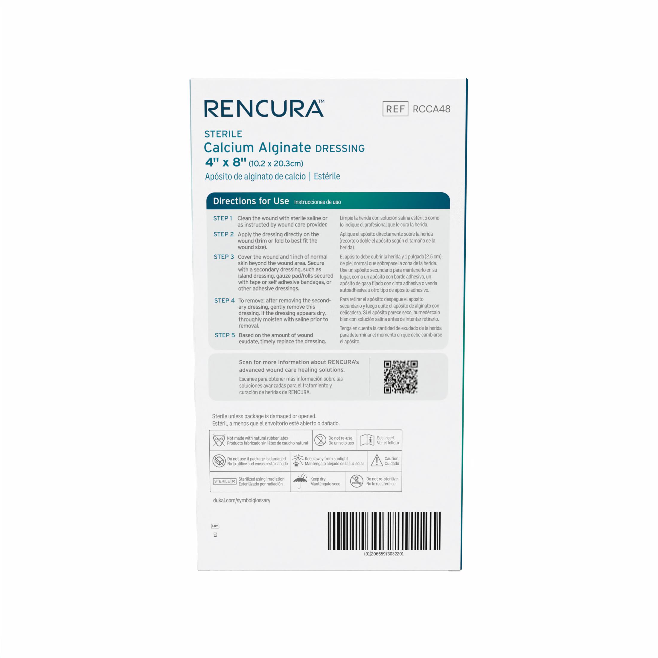 Sterile Calcium Alginate Dressing, 4