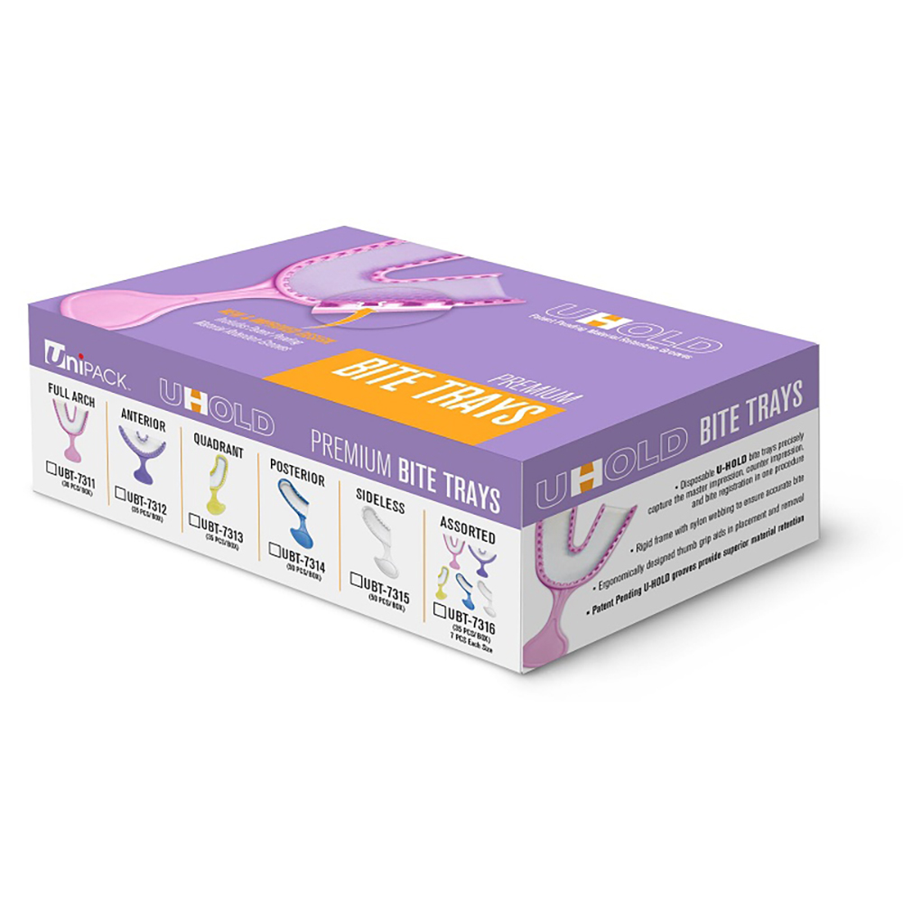 U-HOLD™ Bite Trays, Assorted