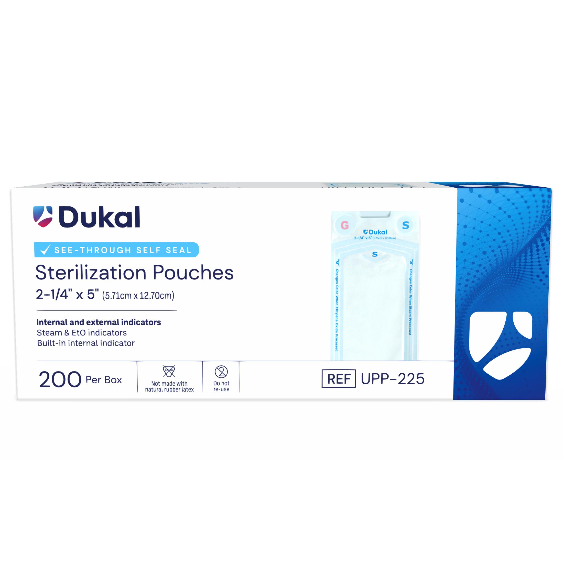Sterilization Pouches, 2-1/4