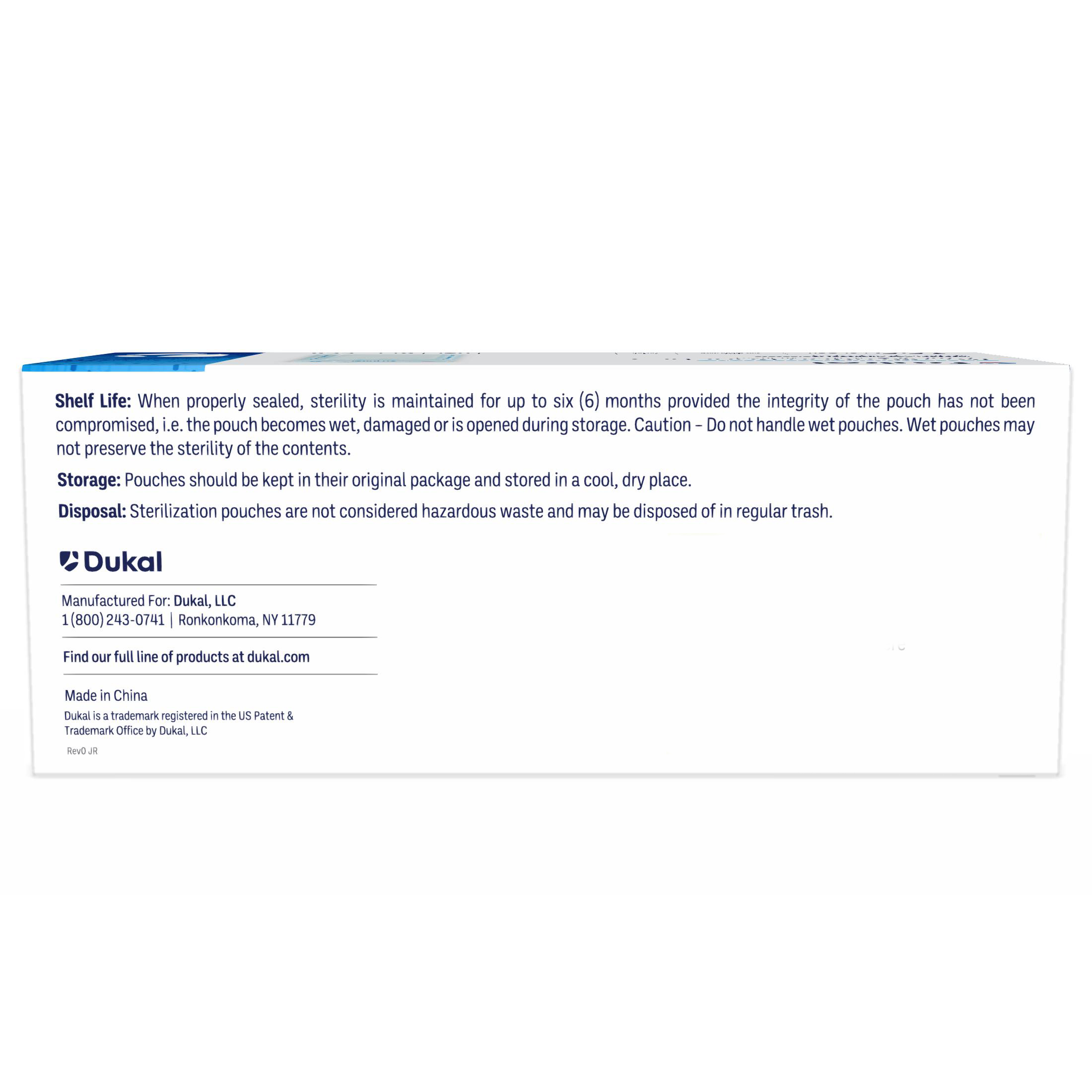 Sterilization Pouches, 2-1/4