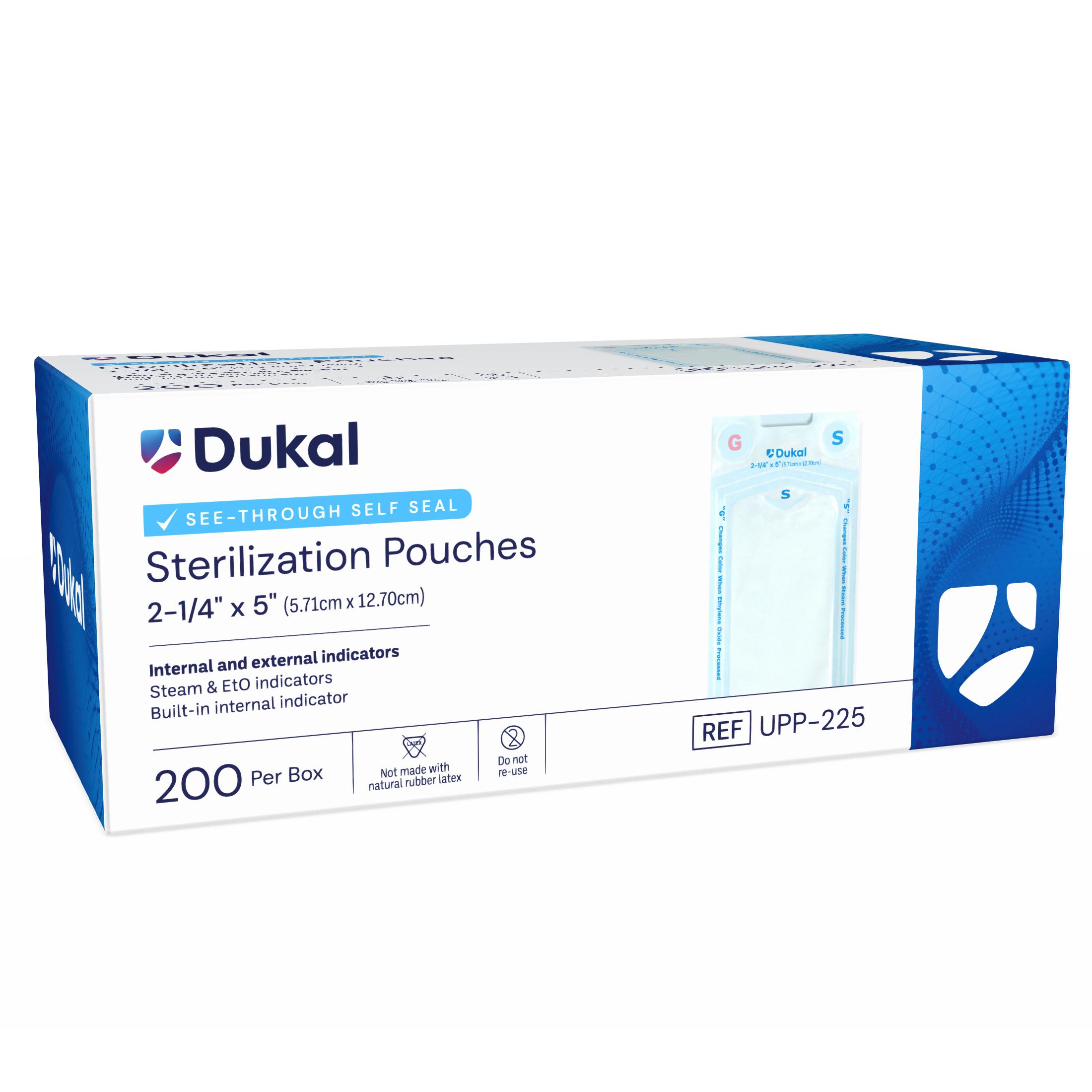 Sterilization Pouches, 2-1/4