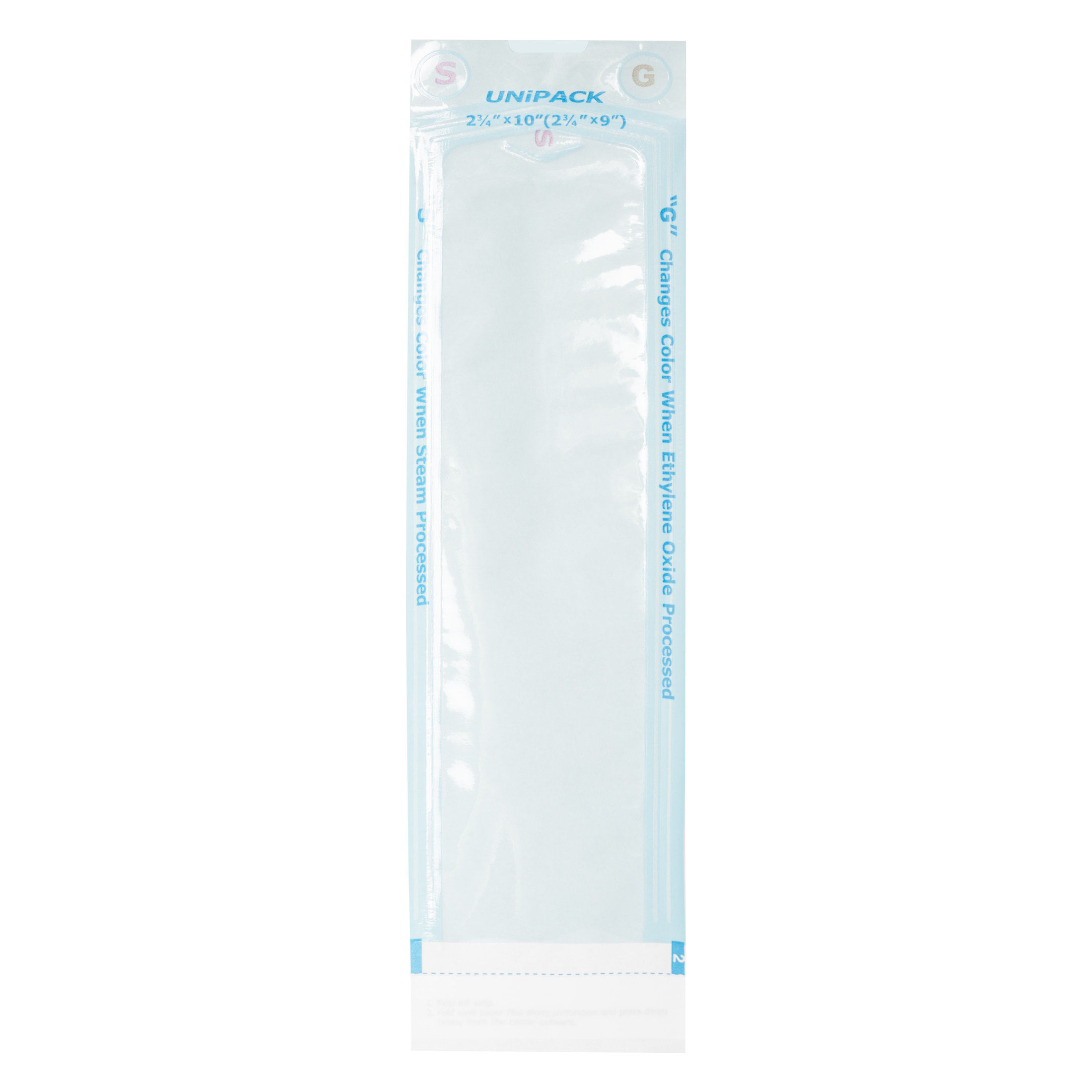 Sterilization Pouches, 2-3/4