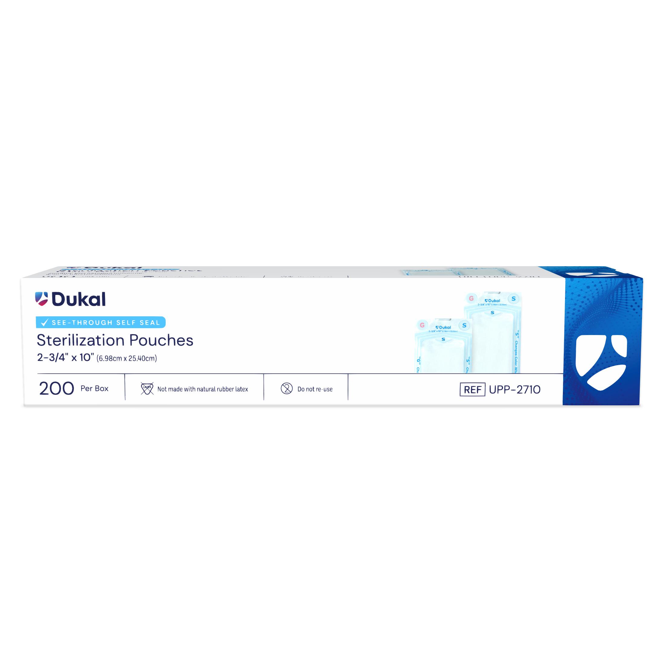 Sterilization Pouches, 2-3/4