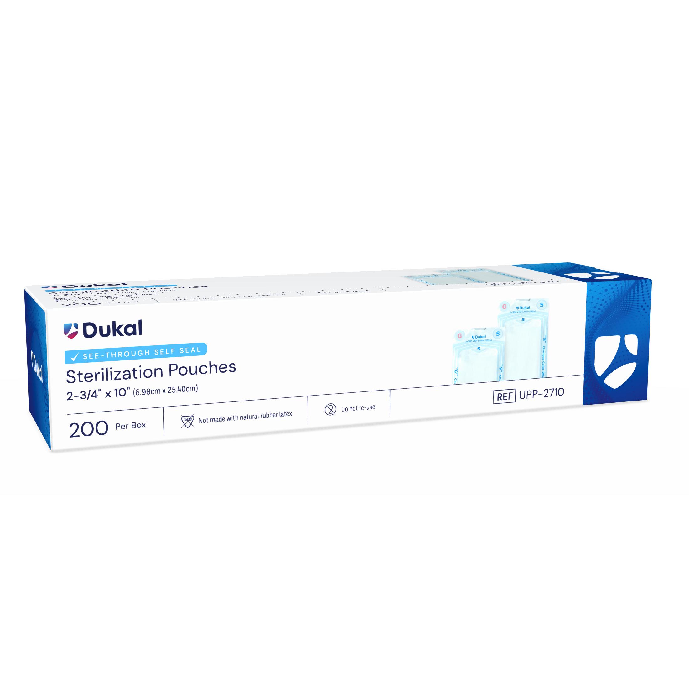 Sterilization Pouches, 2-3/4
