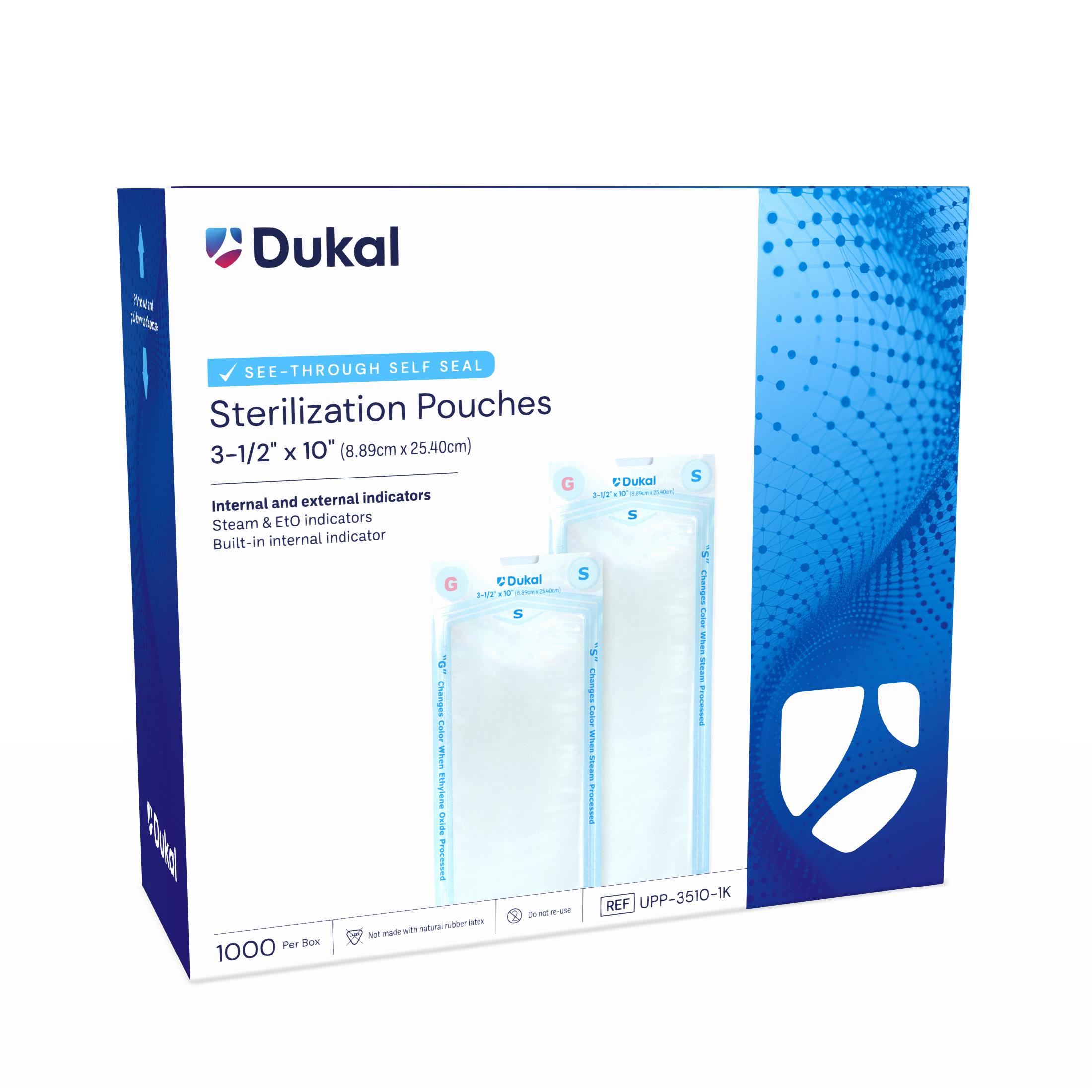 Sterilization Pouches, 3-1/2