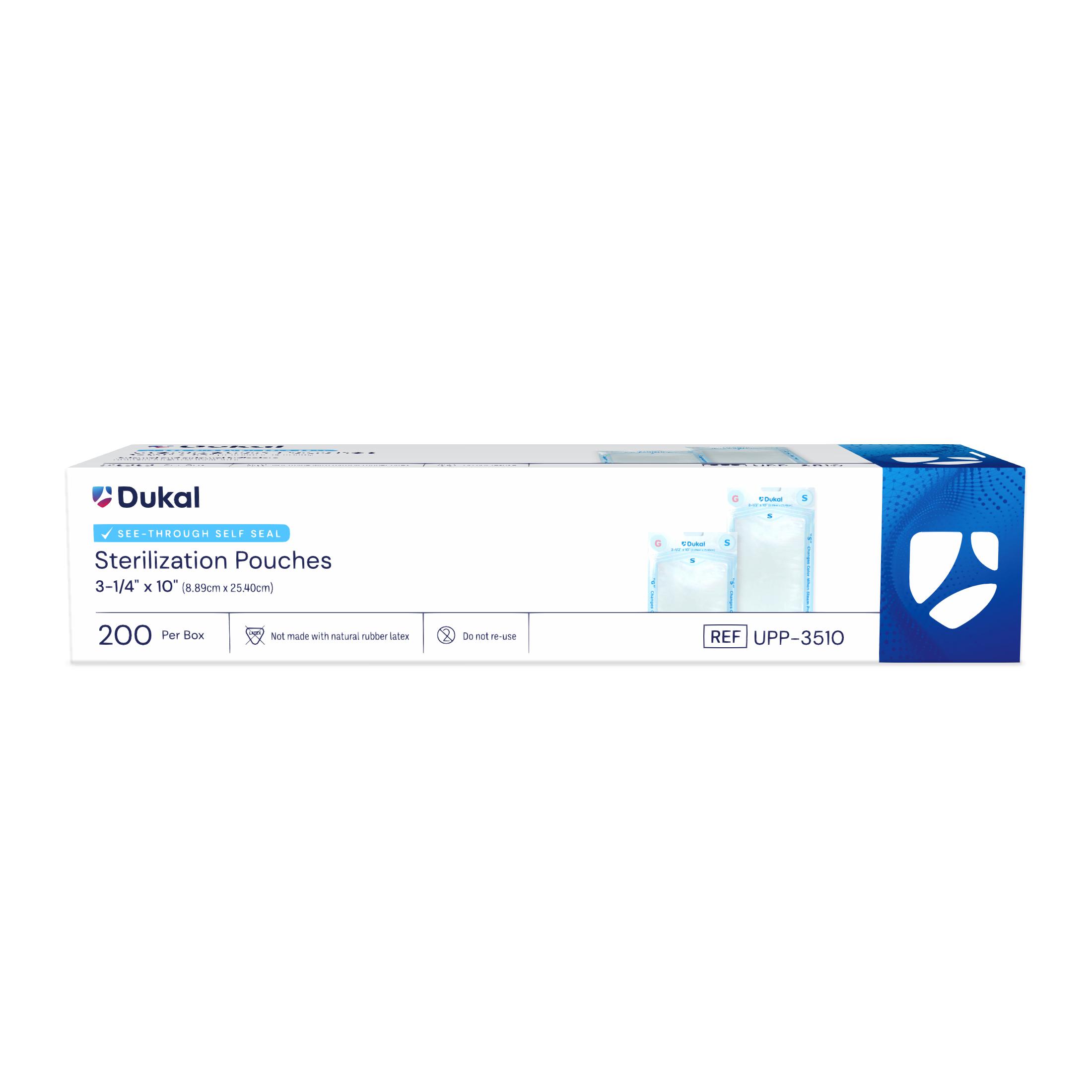 Sterilization Pouches, 3-1/2
