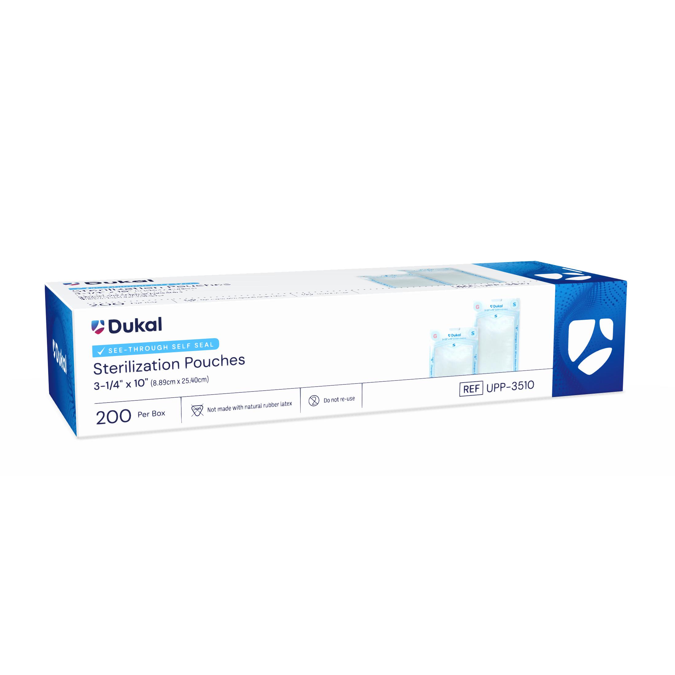Sterilization Pouches, 3-1/2