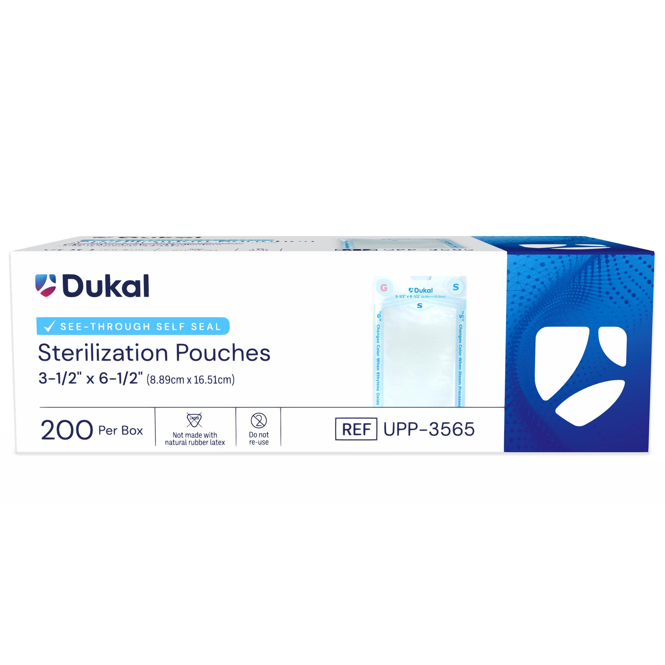 Sterilization Pouches, 3-1/2