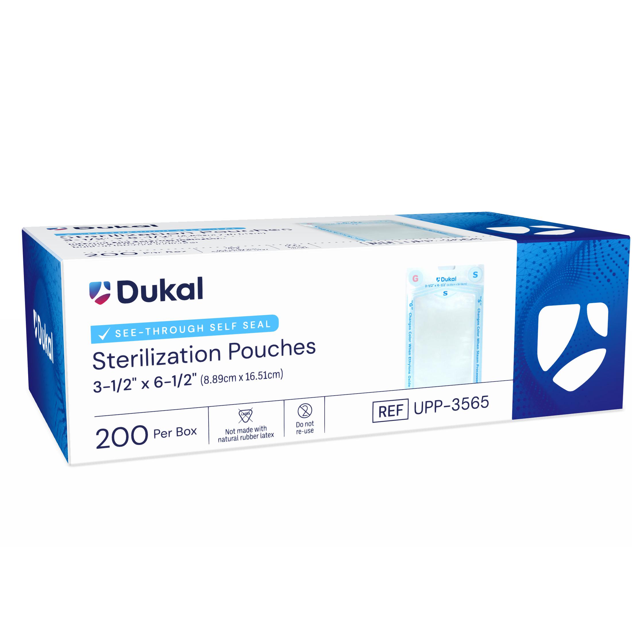 Sterilization Pouches, 3-1/2