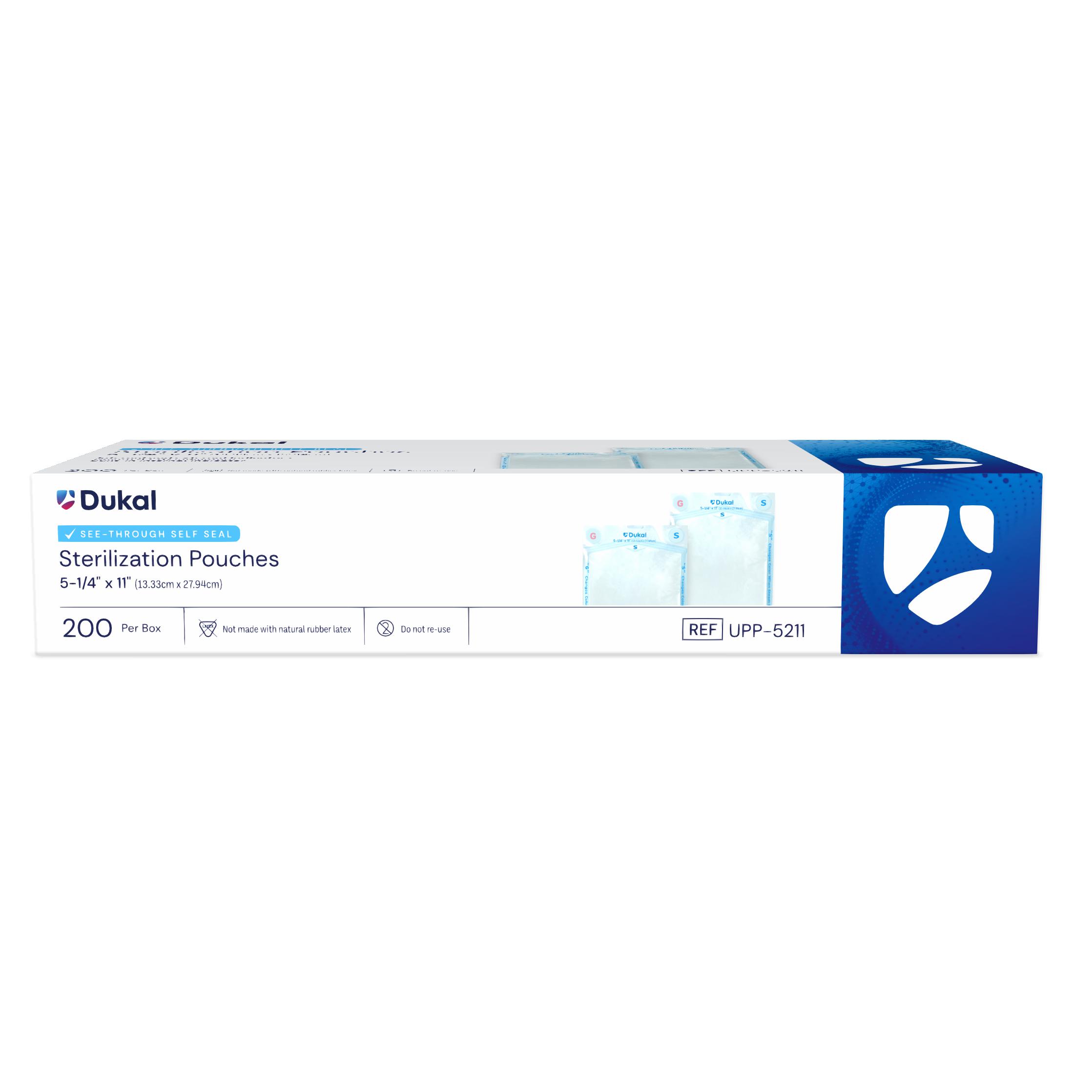 Sterilization Pouches, 5-1/4