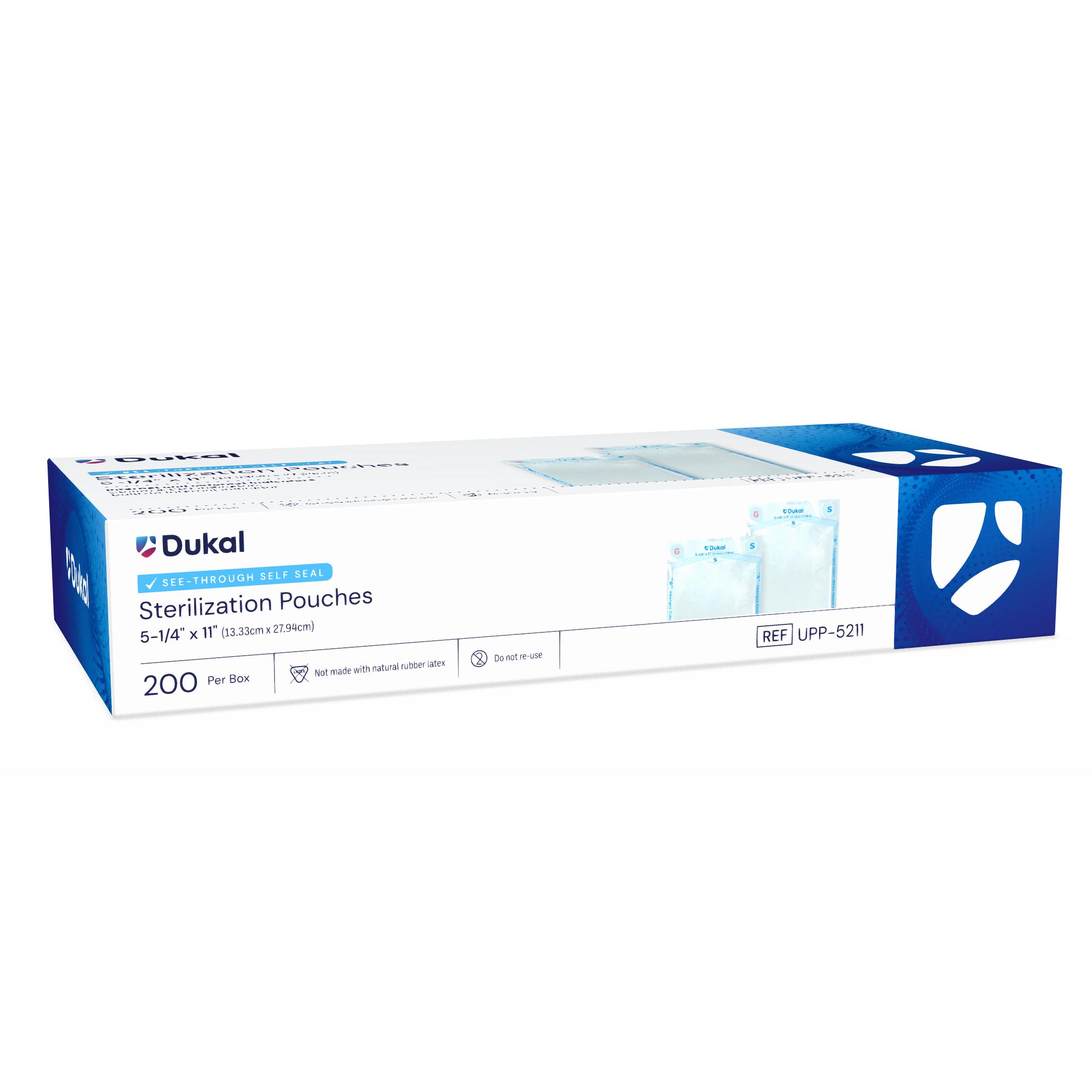 Sterilization Pouches, 5-1/4